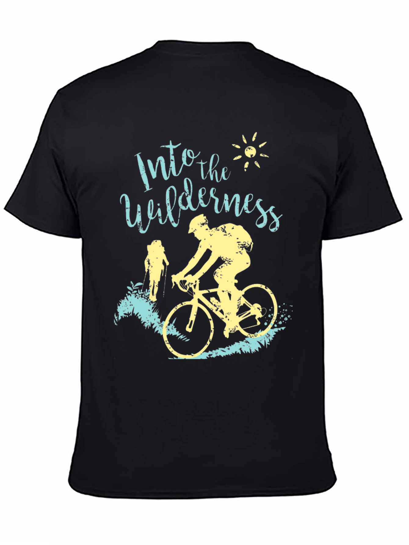 Into The Wilderness T-Shirt Biking and Hiking