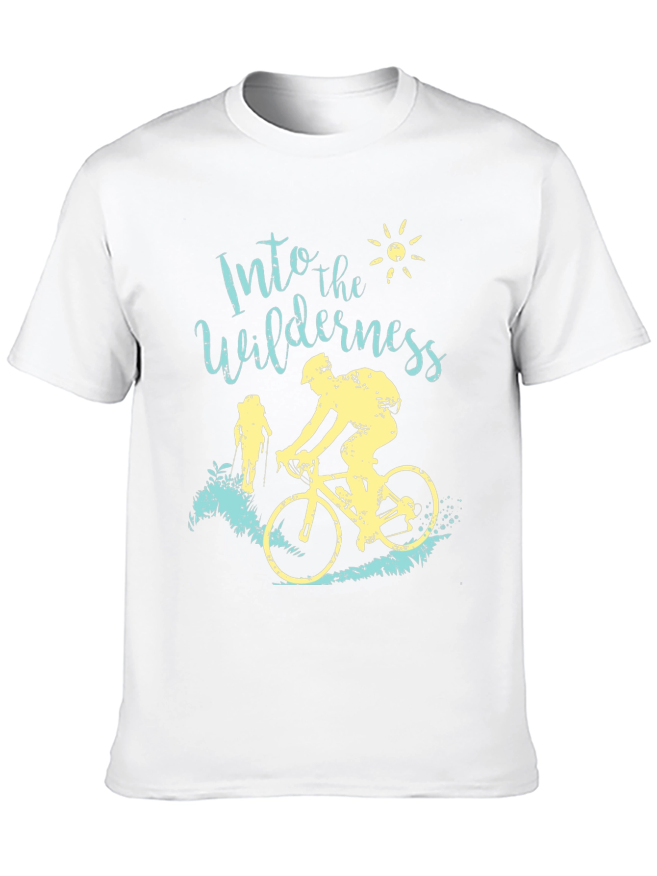 Into The Wilderness T-Shirt Biking and Hiking