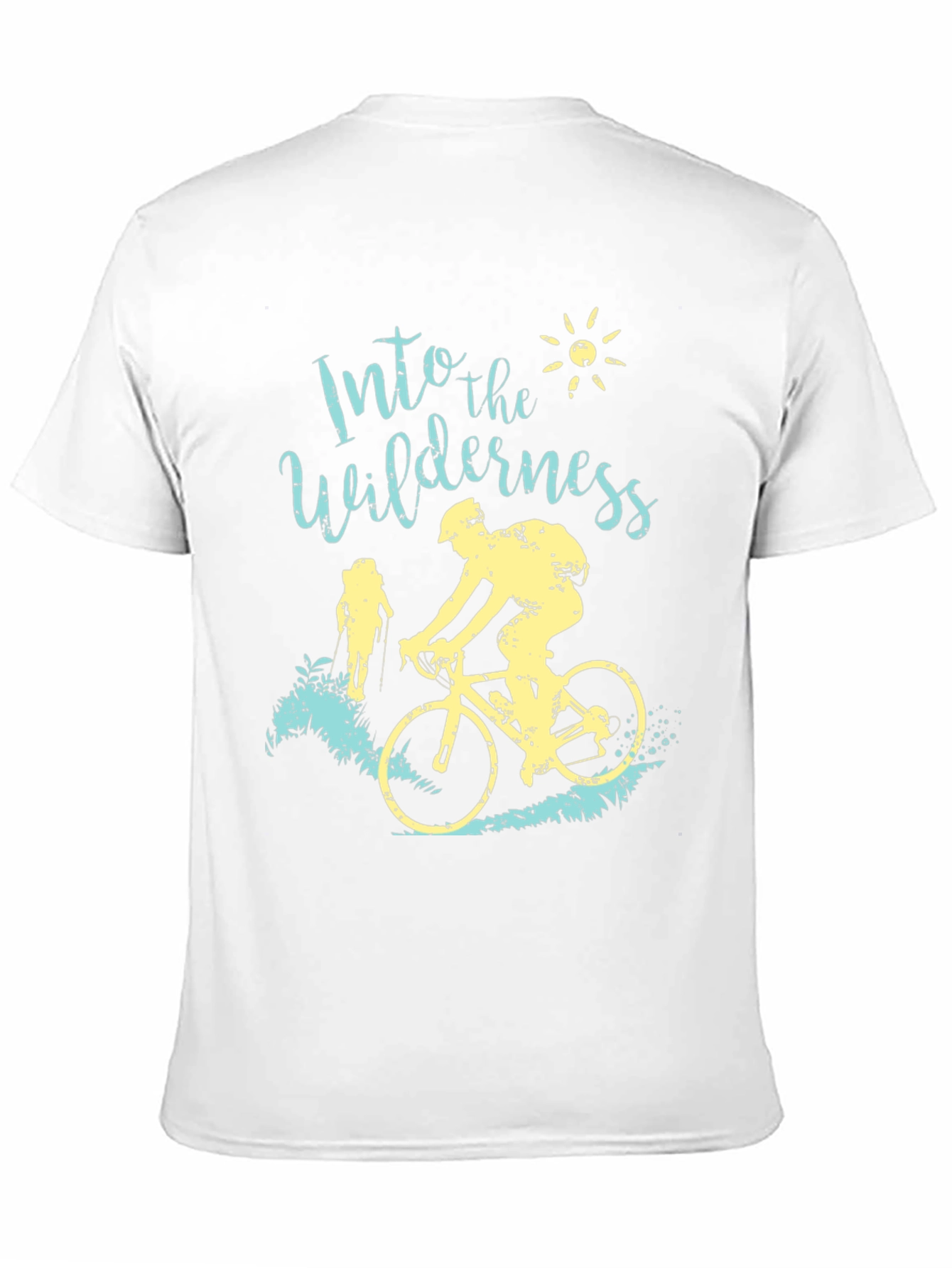 Into The Wilderness T-Shirt Biking and Hiking