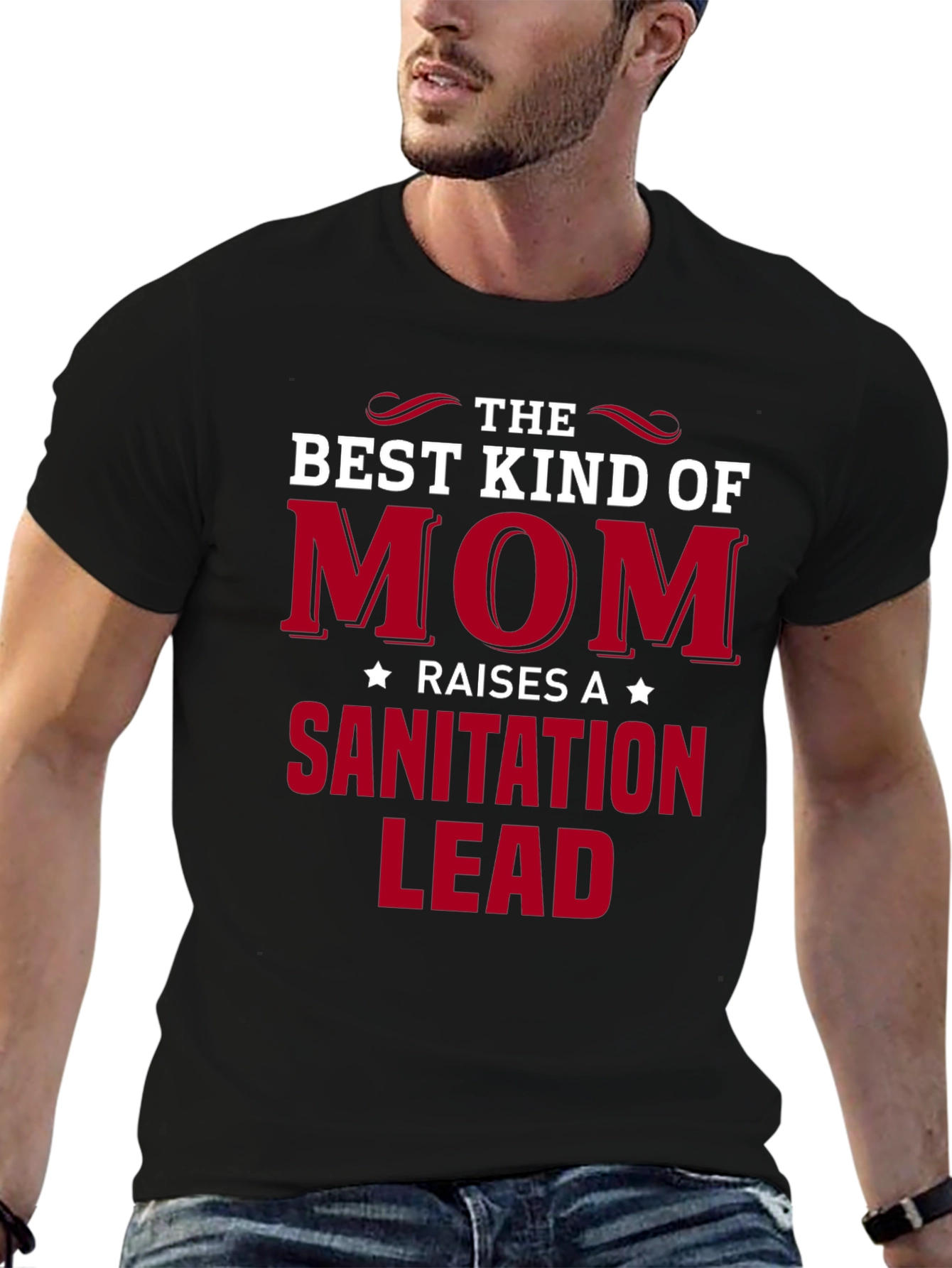 Best Mom Raises Sanitation Lead T-Shirt