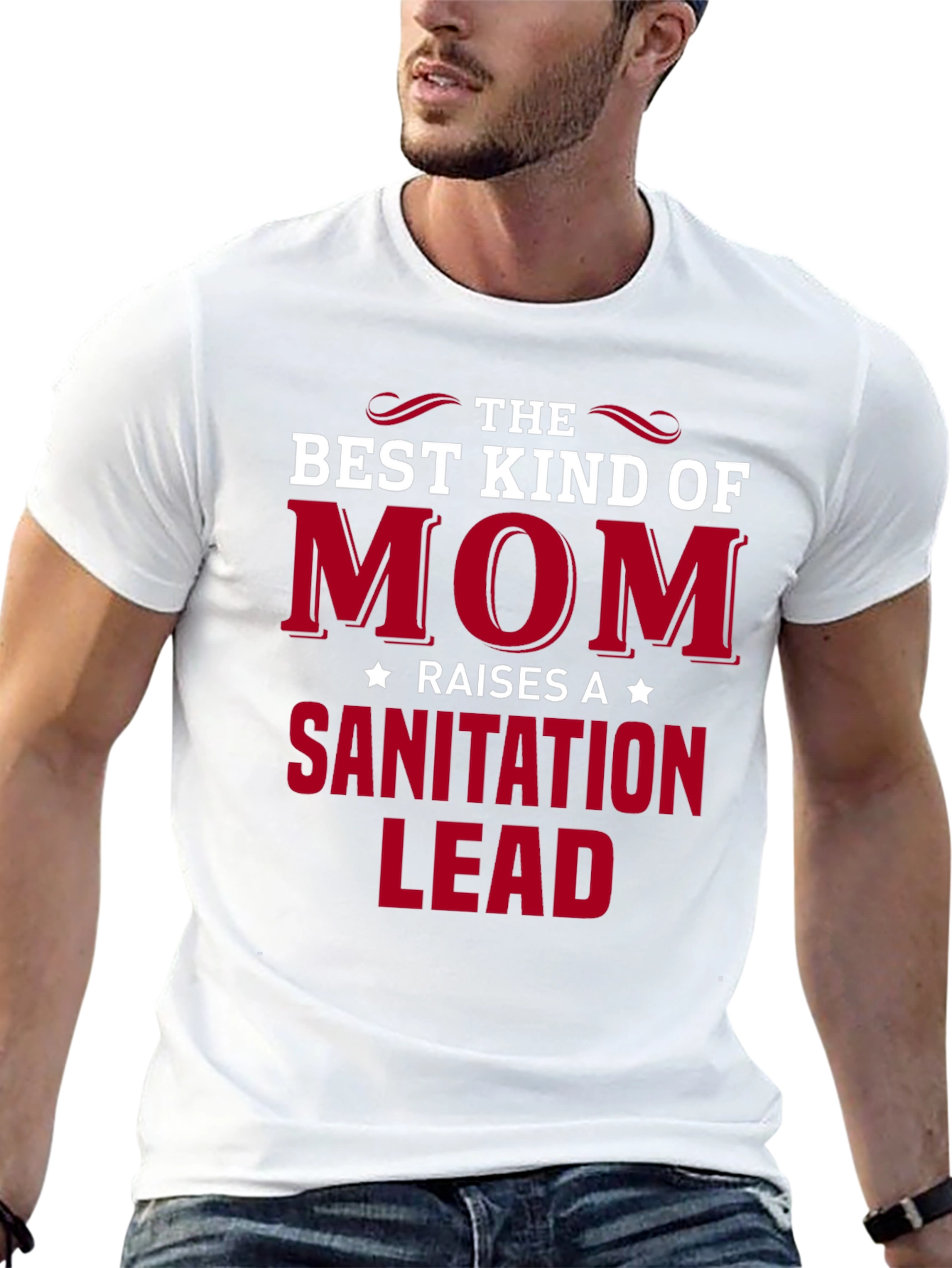 Best Mom Raises Sanitation Lead T-Shirt