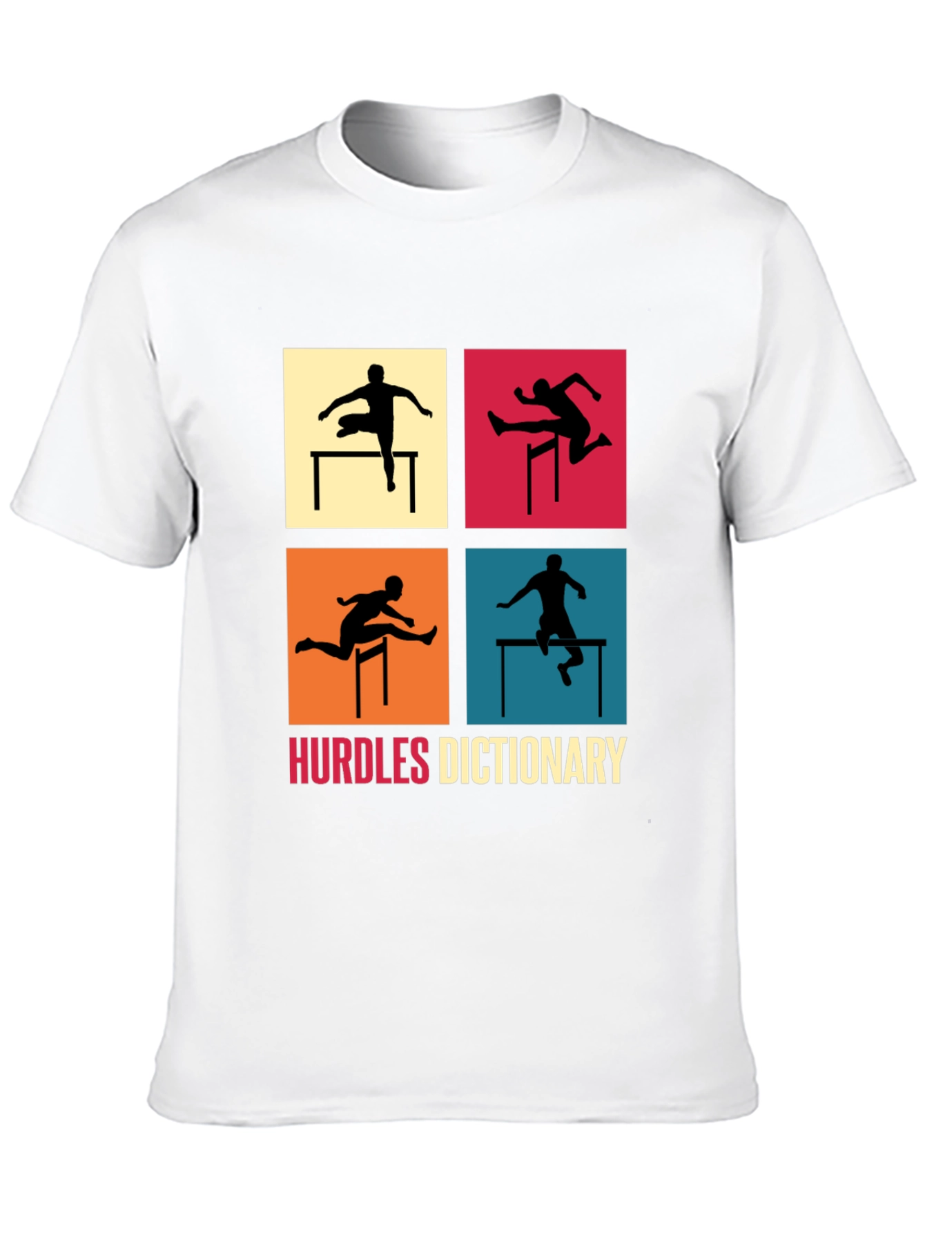 Hurdles Dictionary Graphic T-Shirt for Athletes