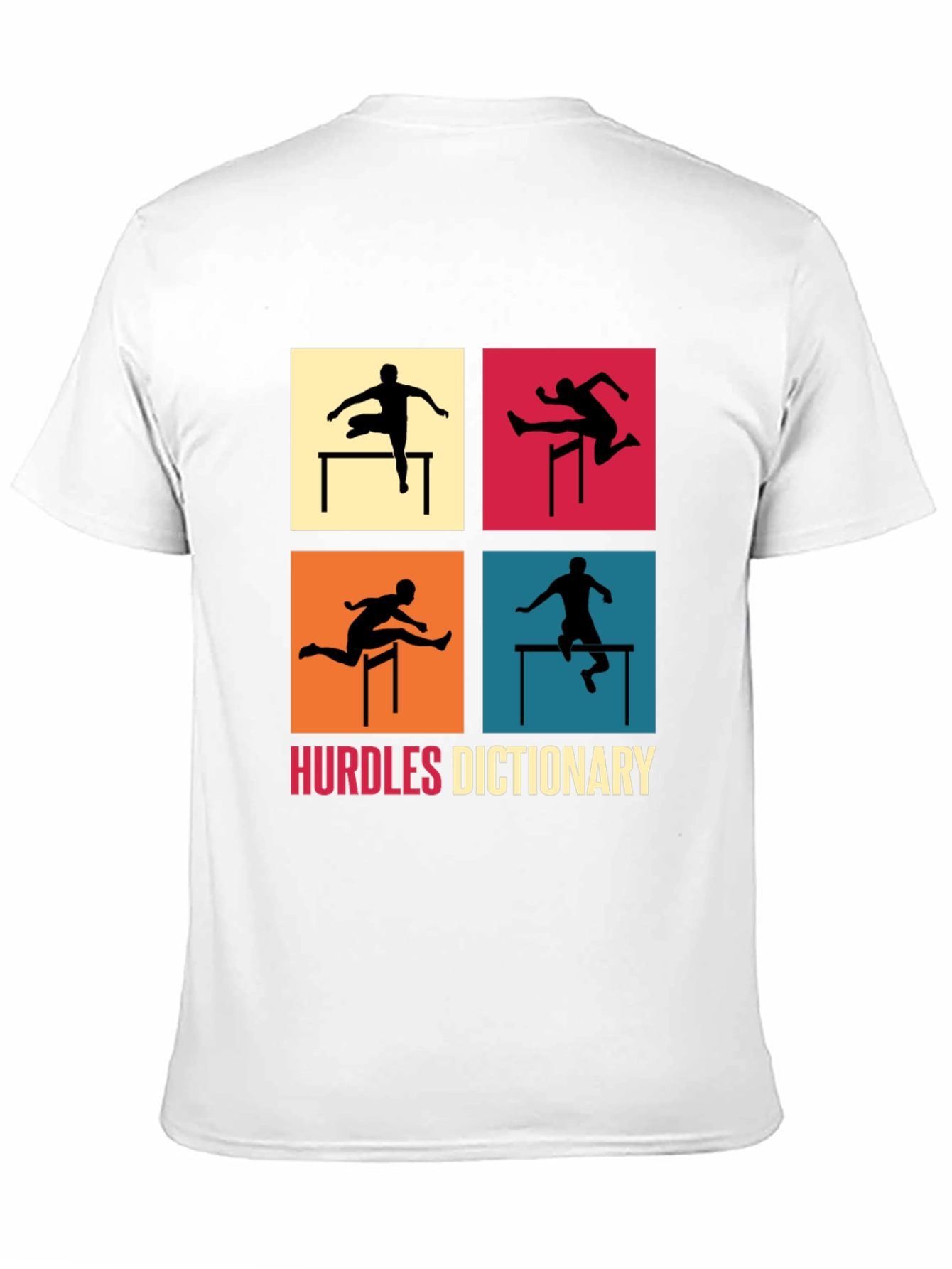 Hurdles Dictionary Graphic T-Shirt for Athletes