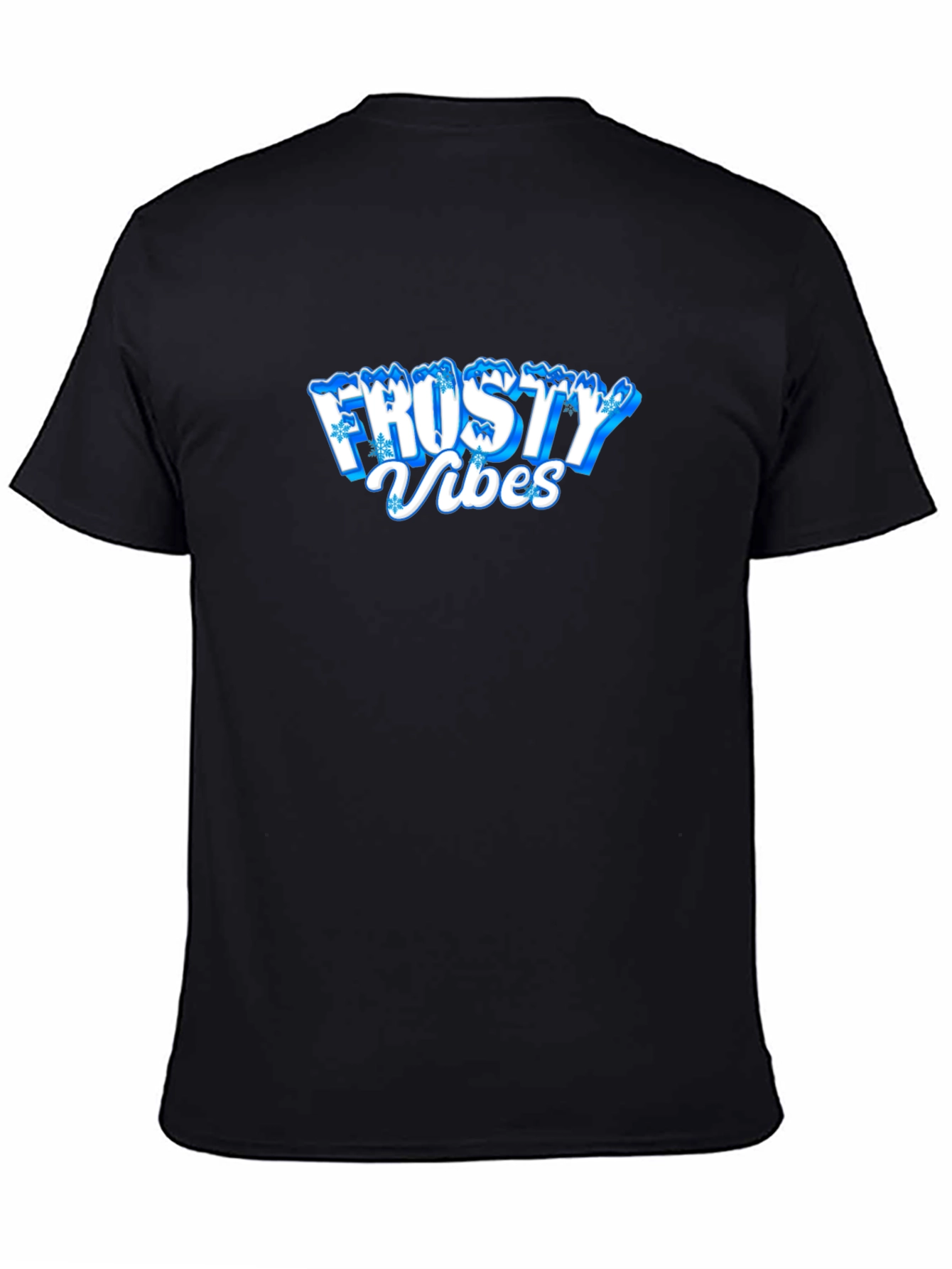 Frosty Vibes Black T-Shirt