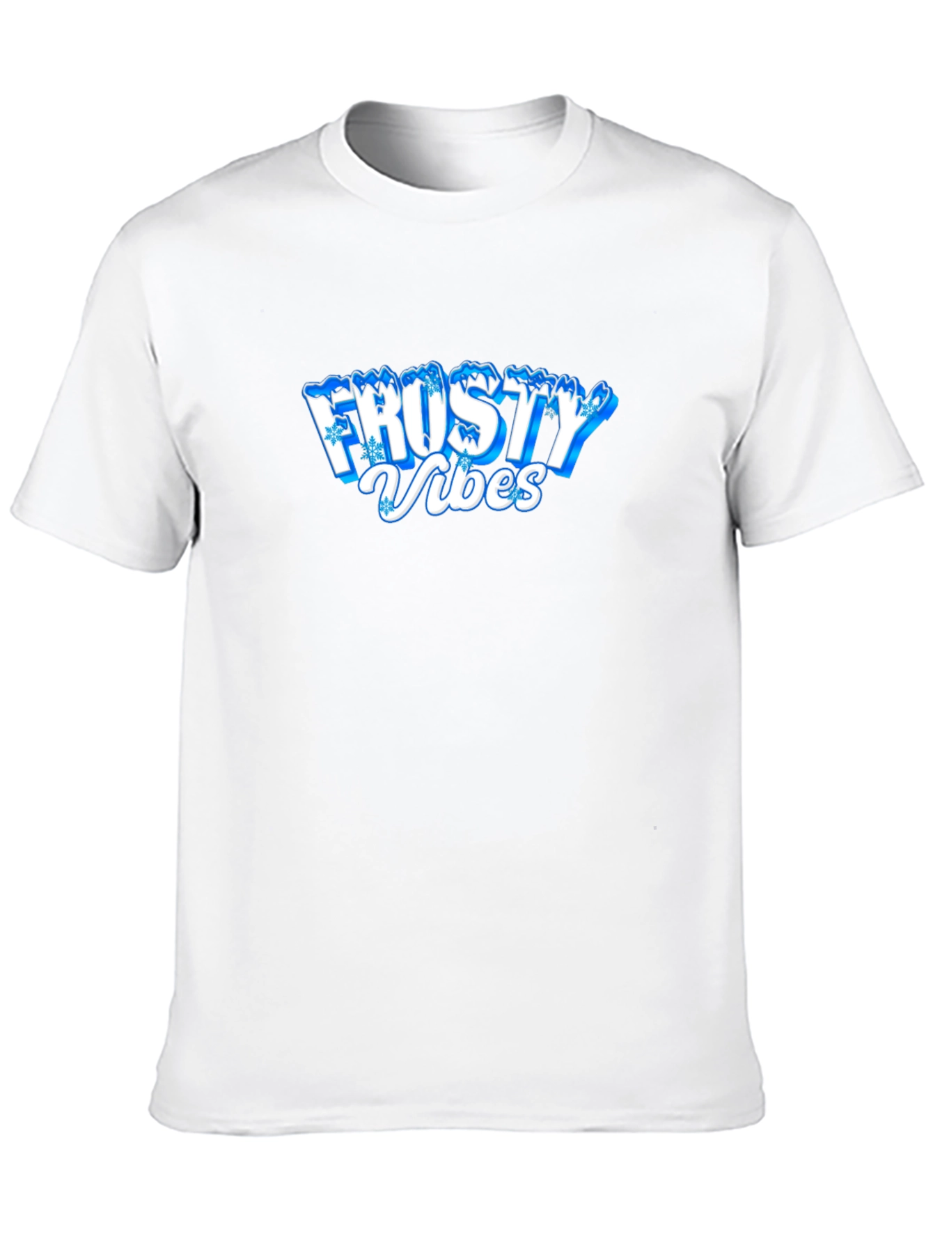 Frosty Vibes Black T-Shirt