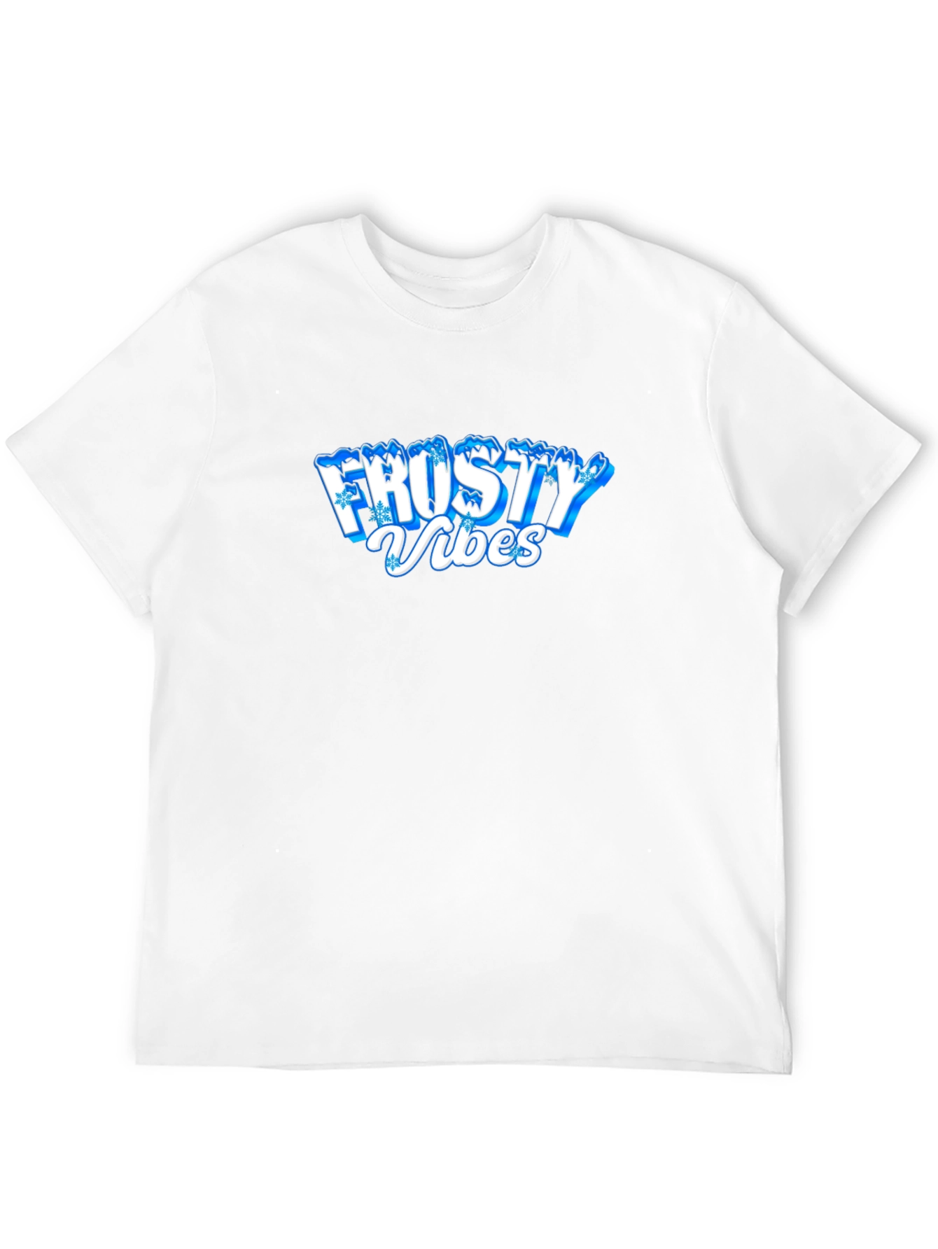 Frosty Vibes Black T-Shirt
