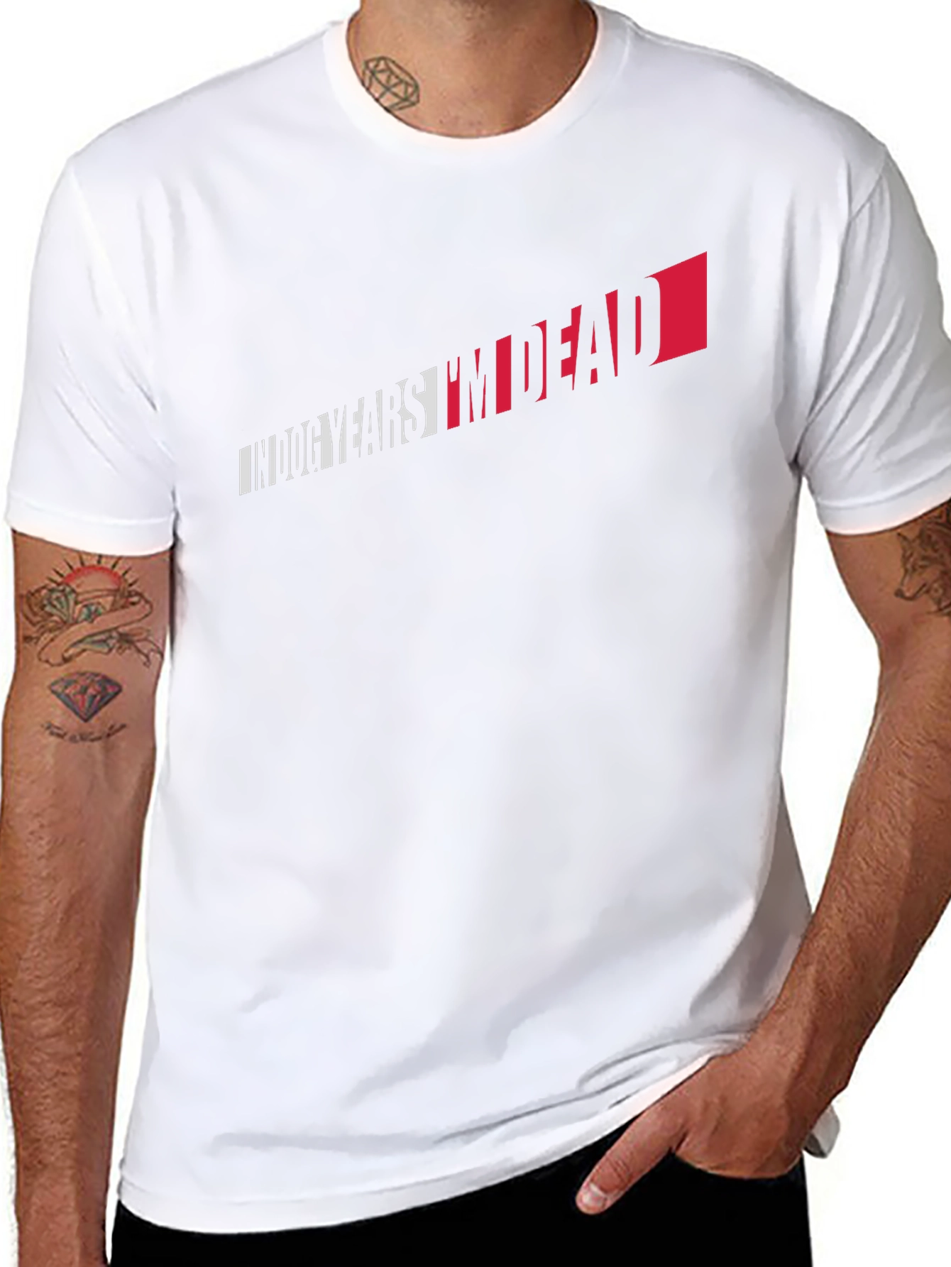 In Dog Years Im Dead Graphic T-Shirt