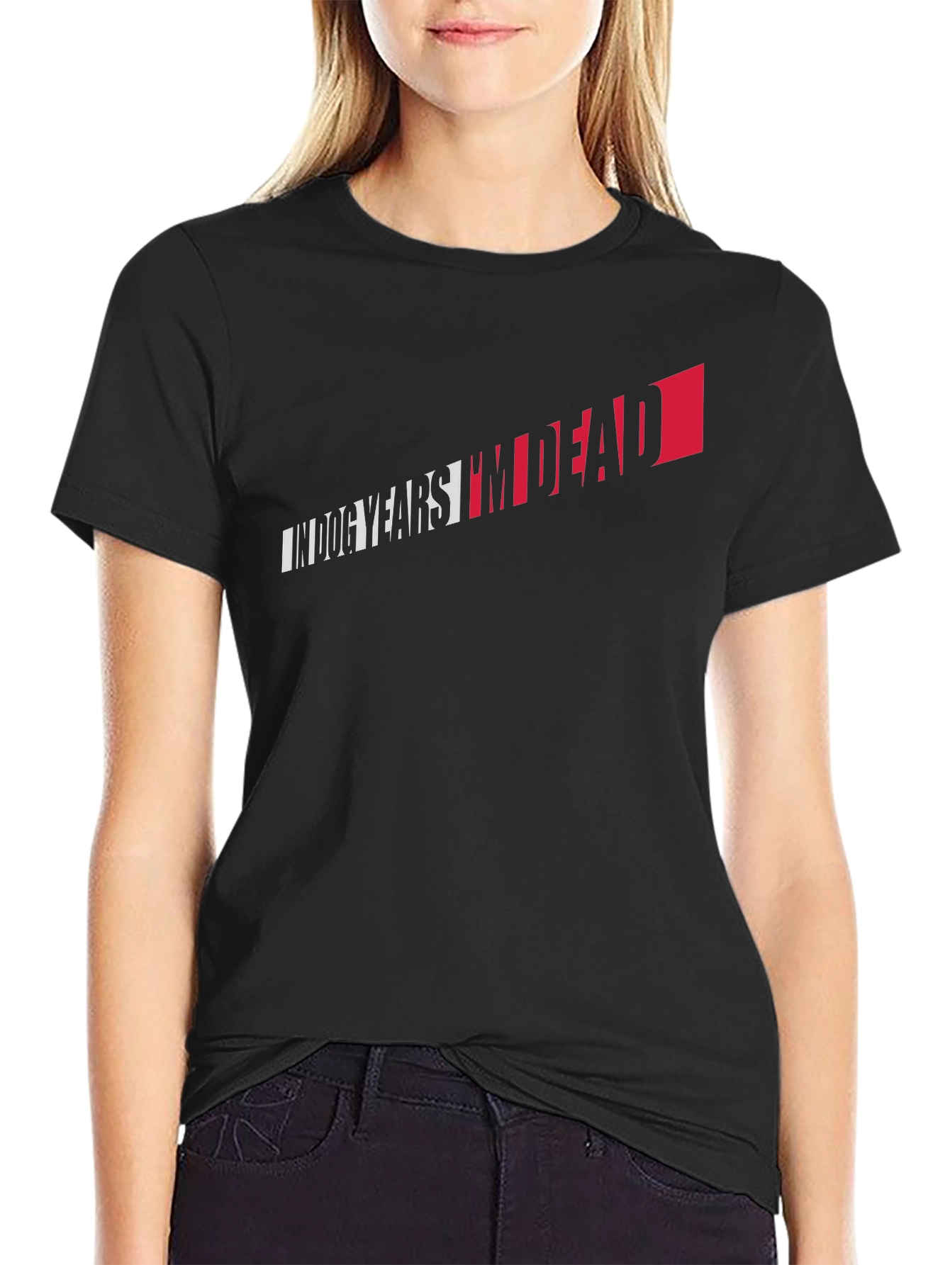 In Dog Years Im Dead Graphic T-Shirt