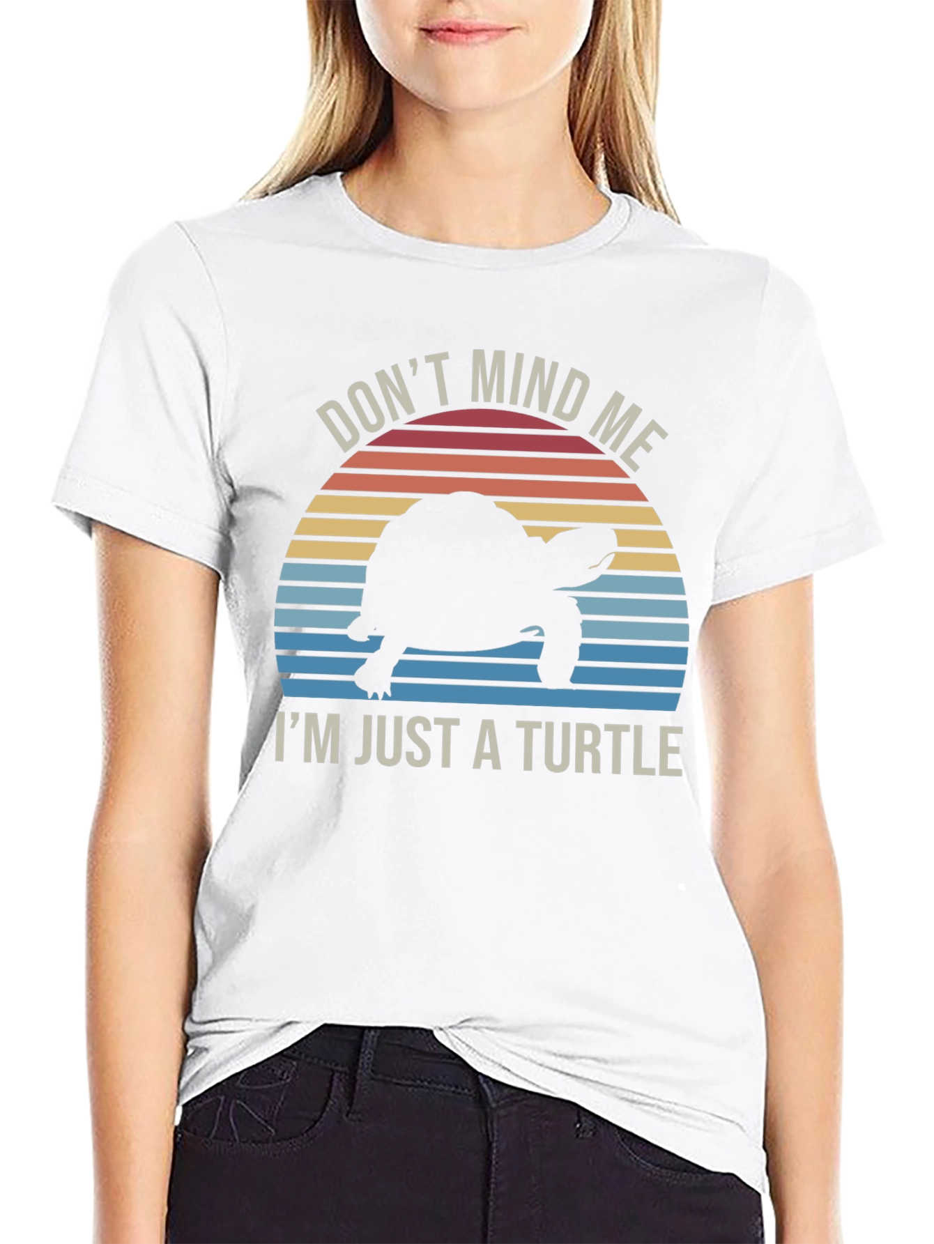 Retro Turtle Graphic T-Shirt