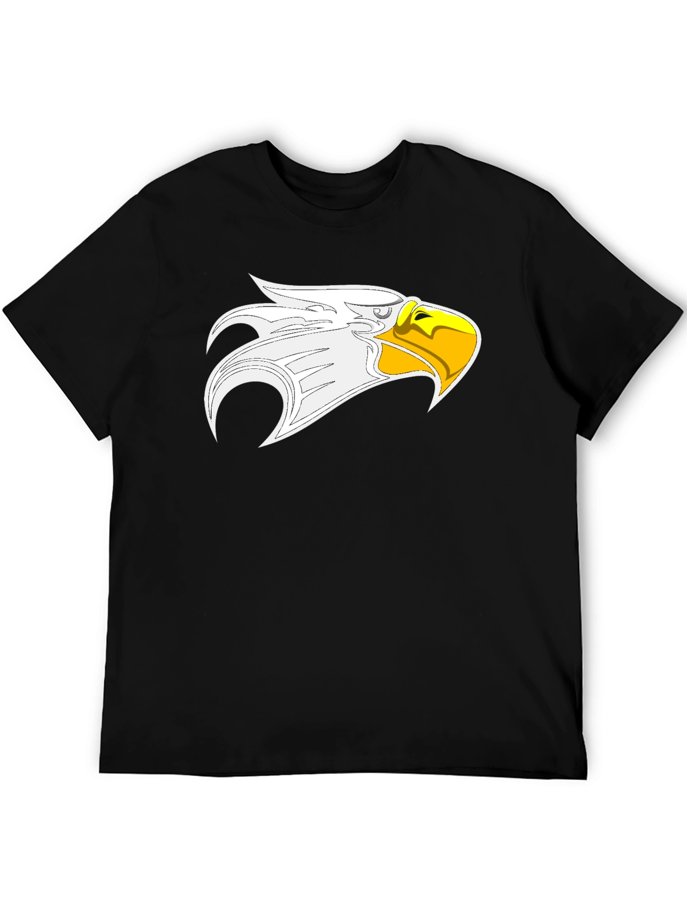 Bold Eagle Graphic Black T-Shirt