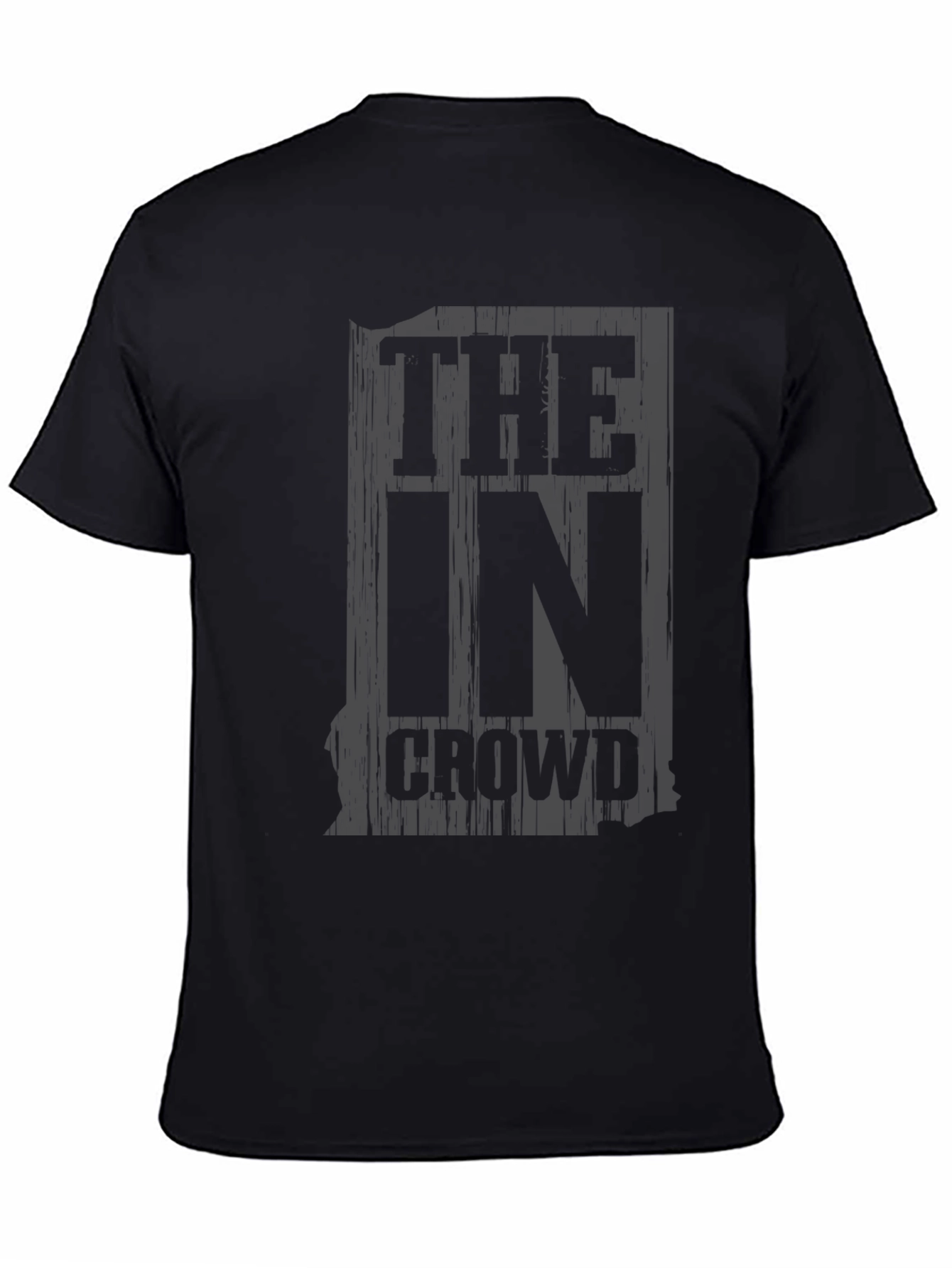 The In Crowd Black Graphic T-Shirt