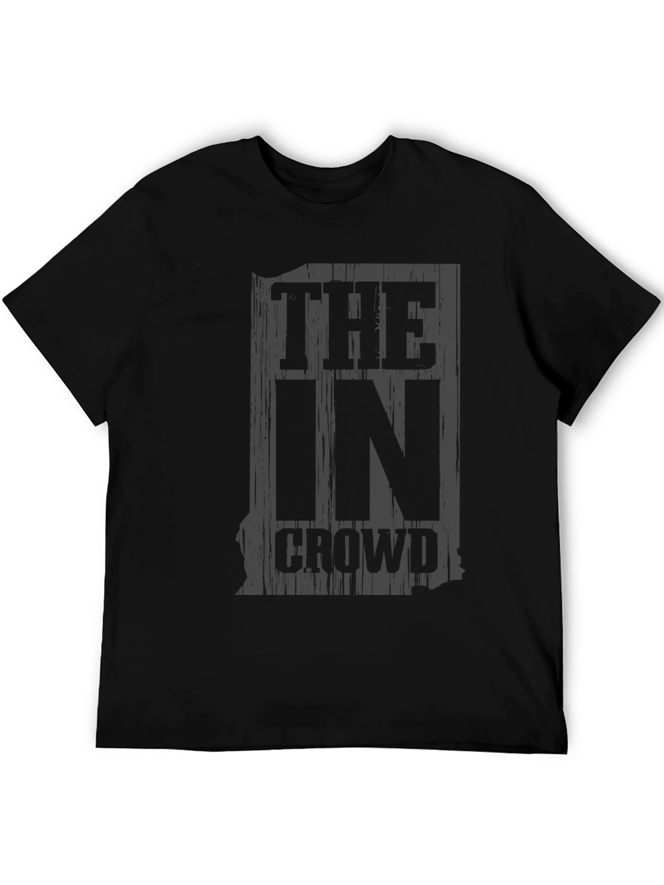 The In Crowd Black Graphic T-Shirt