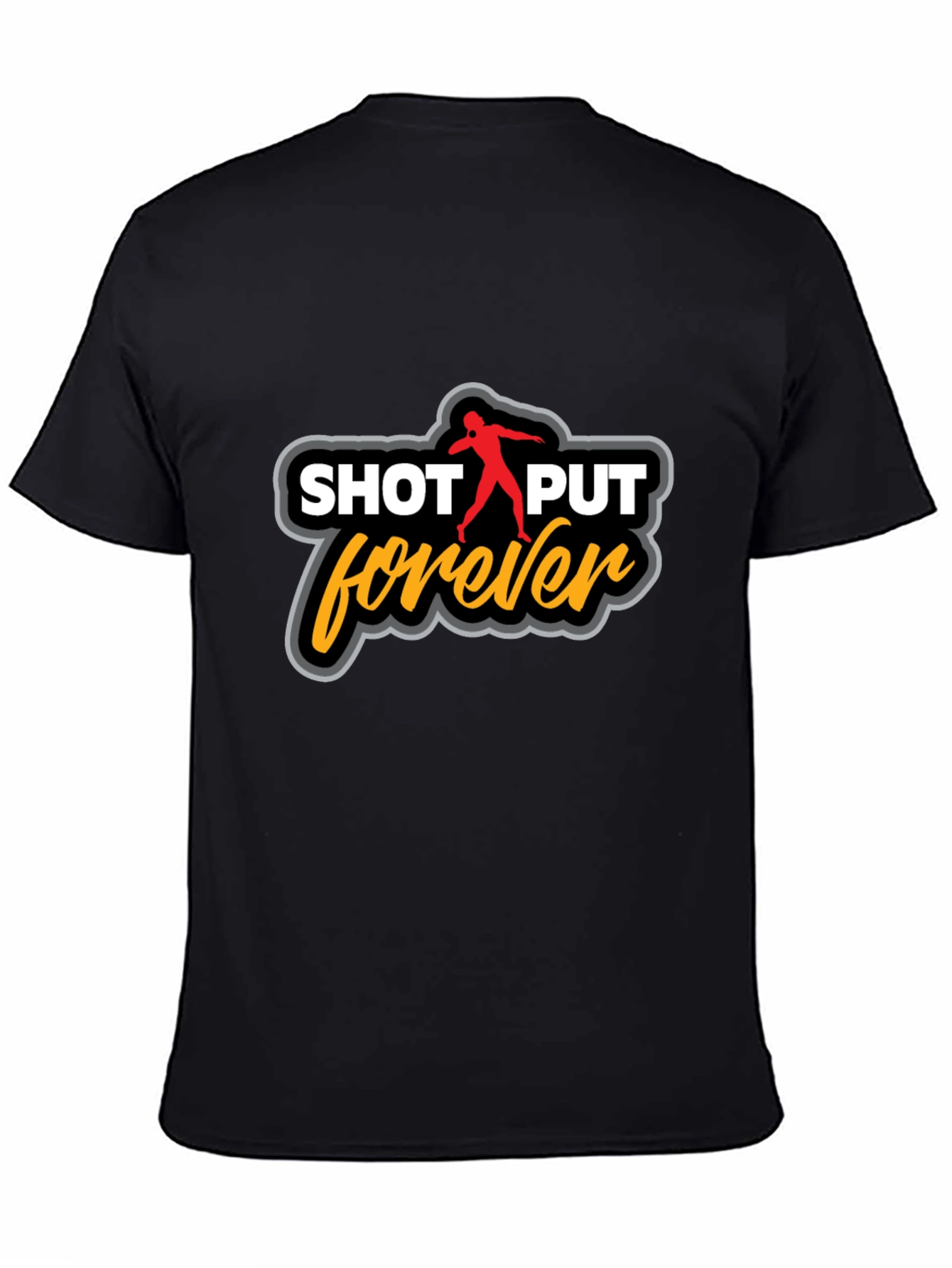 Shot Put Forever Black T-Shirt