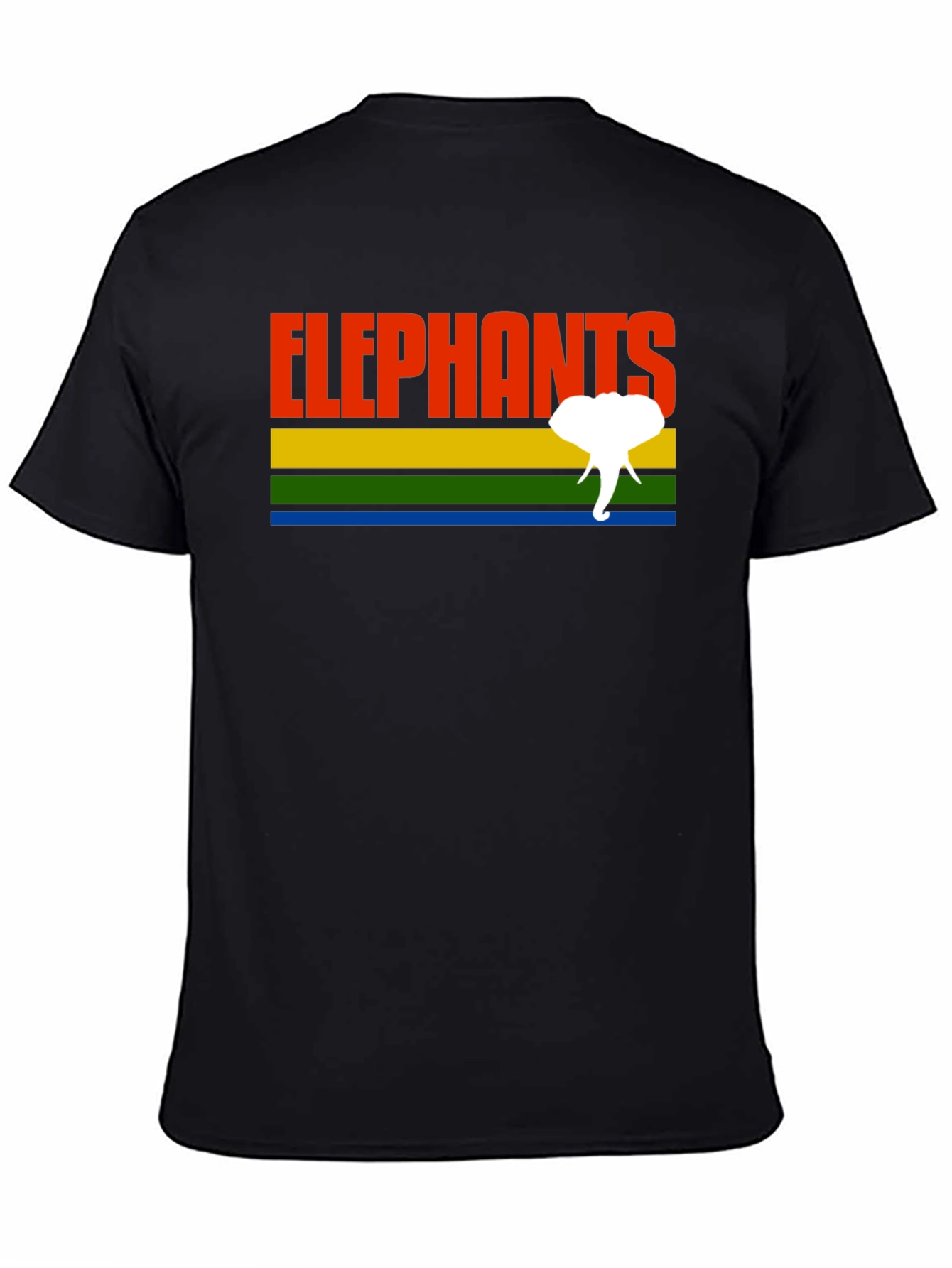 Retro Elephants Graphic T-Shirt - Unique Design!