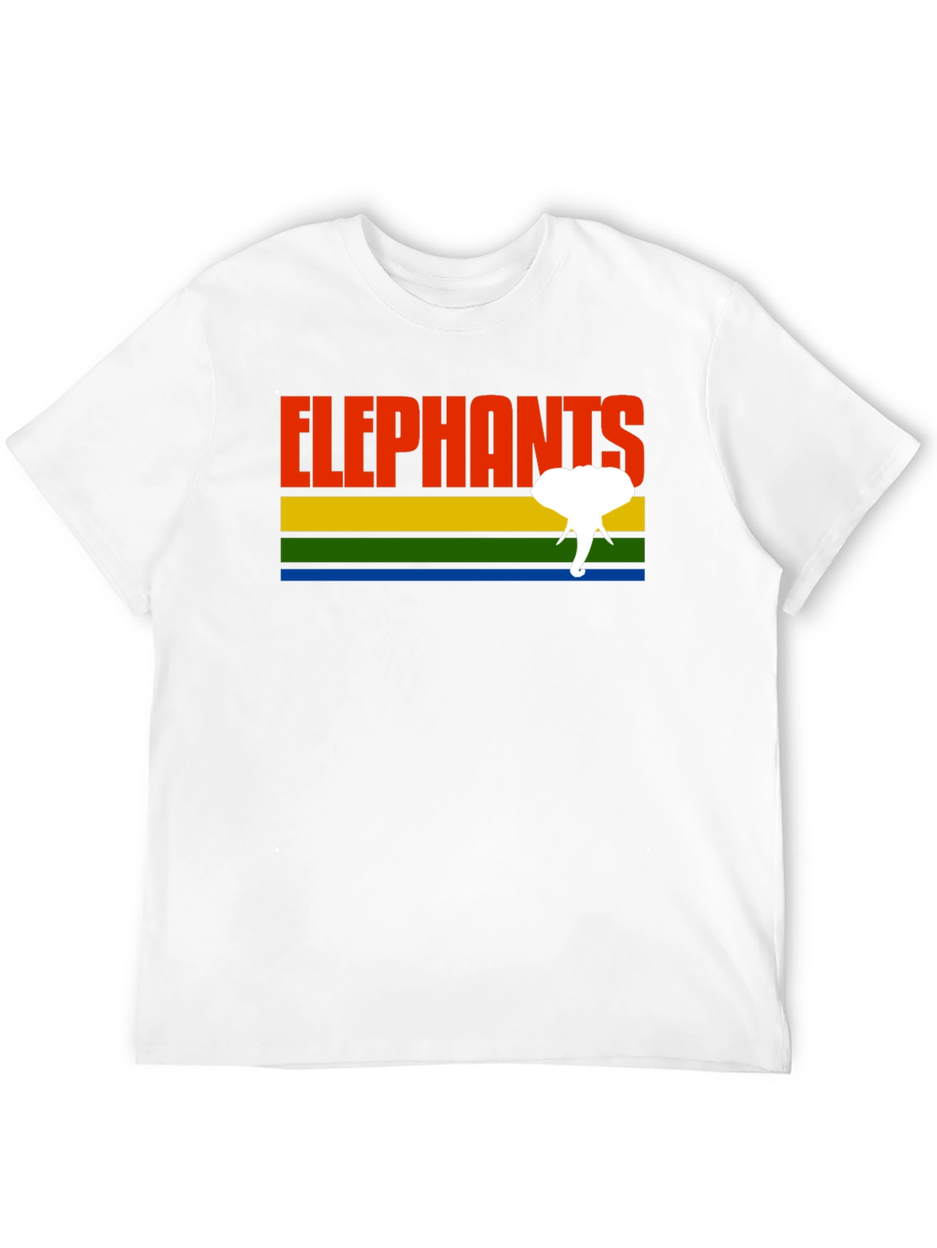 Retro Elephants Graphic T-Shirt - Unique Design!