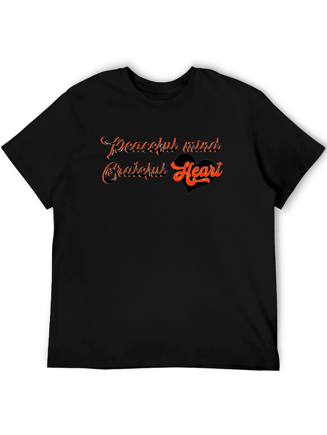Peaceful Mind Grateful Heart T-Shirt