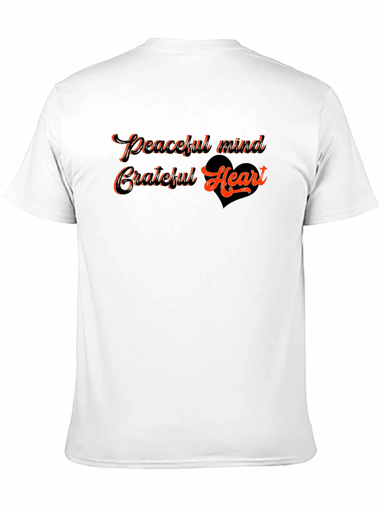 Peaceful Mind Grateful Heart T-Shirt