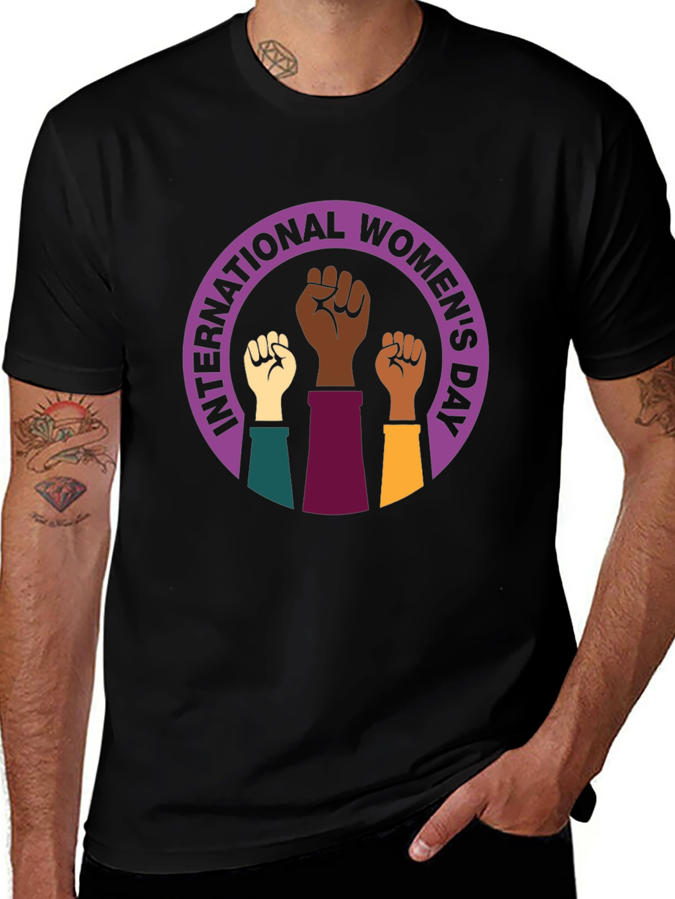 International Womens Day Fist T-Shirt