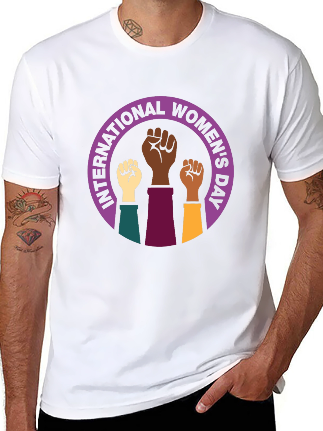 International Womens Day Fist T-Shirt