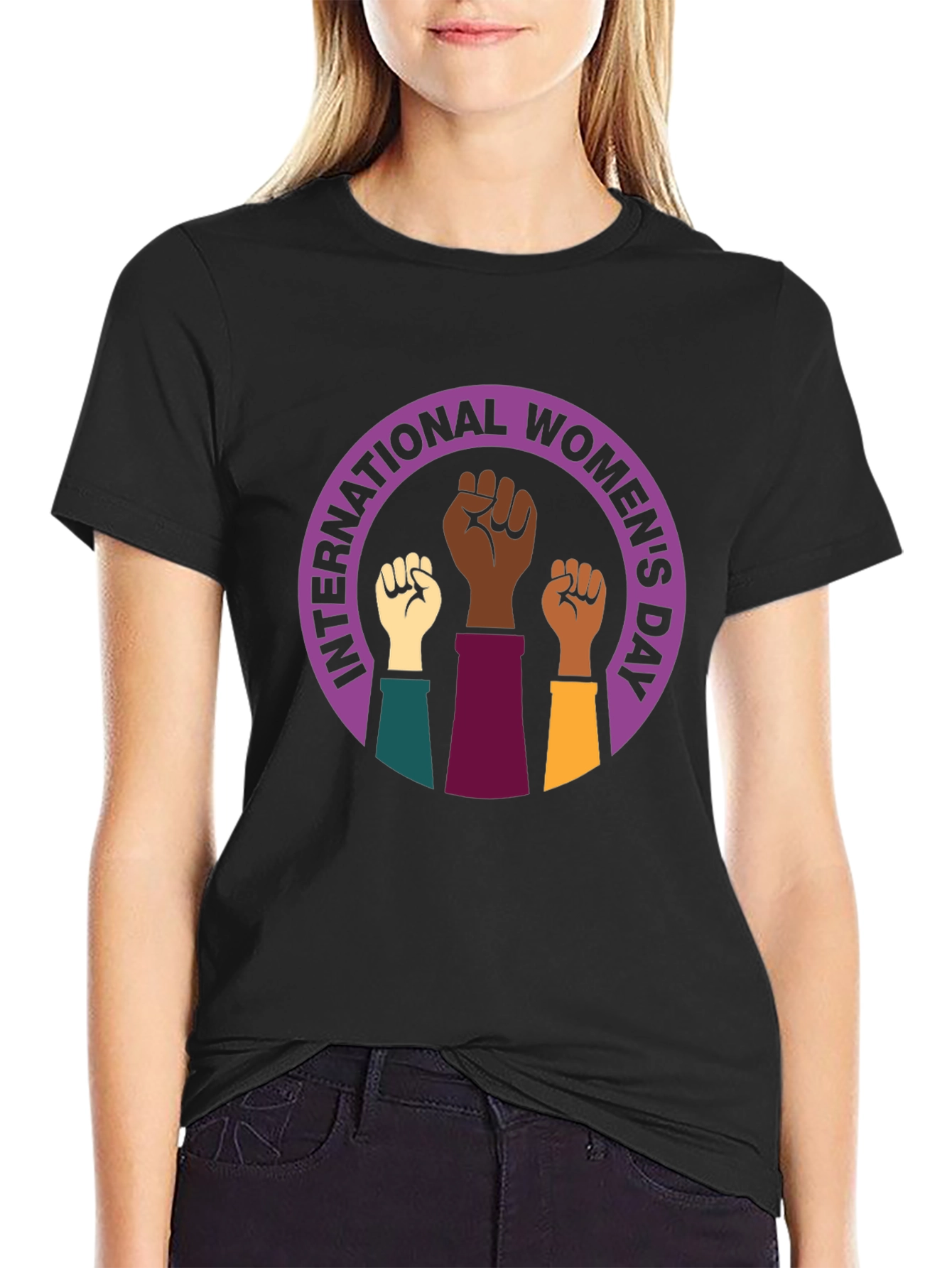 International Womens Day Fist T-Shirt