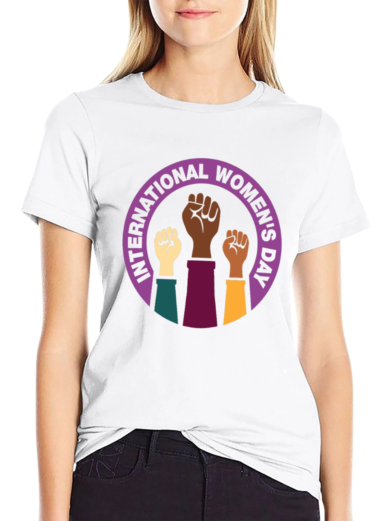International Womens Day Fist T-Shirt