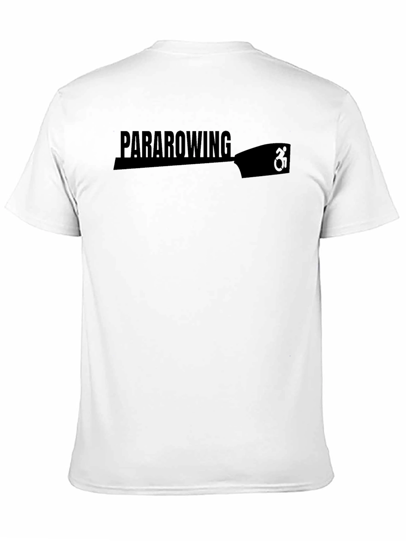 Para Rowing Graphic T-Shirt - Black