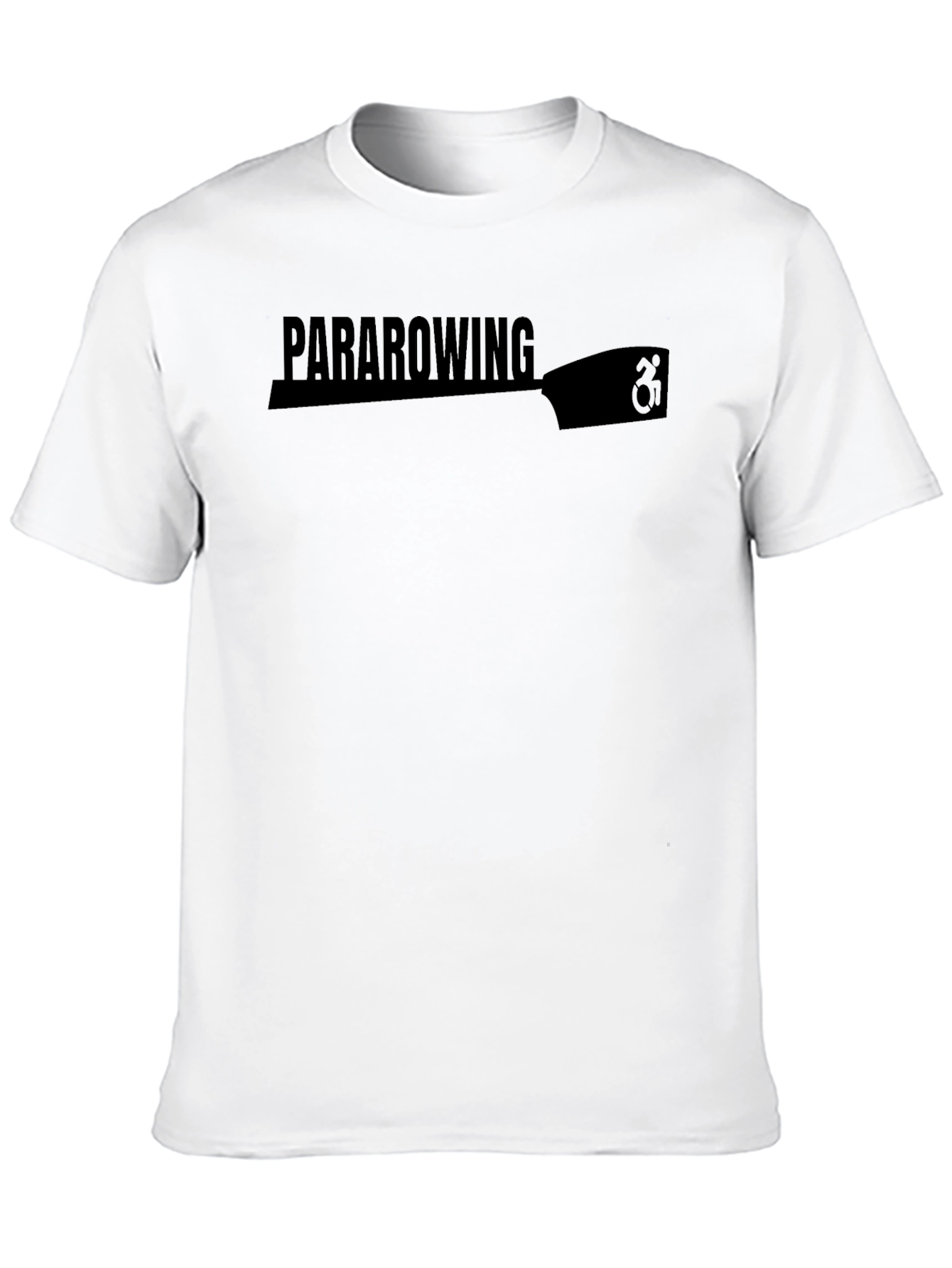 Para Rowing Graphic T-Shirt - Black