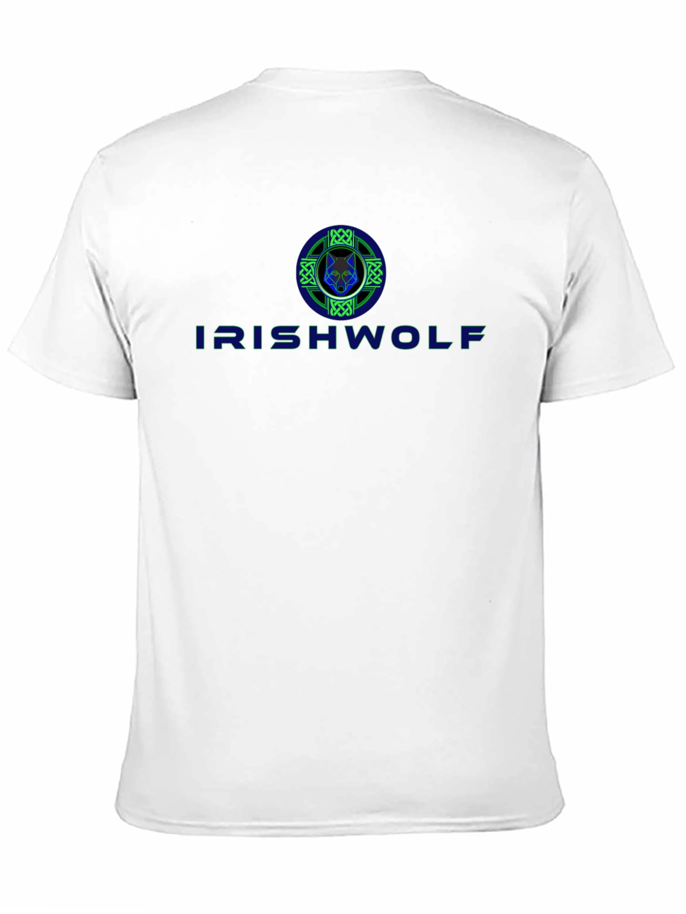 Irish Wolf Celtic Design Graphic T-Shirt