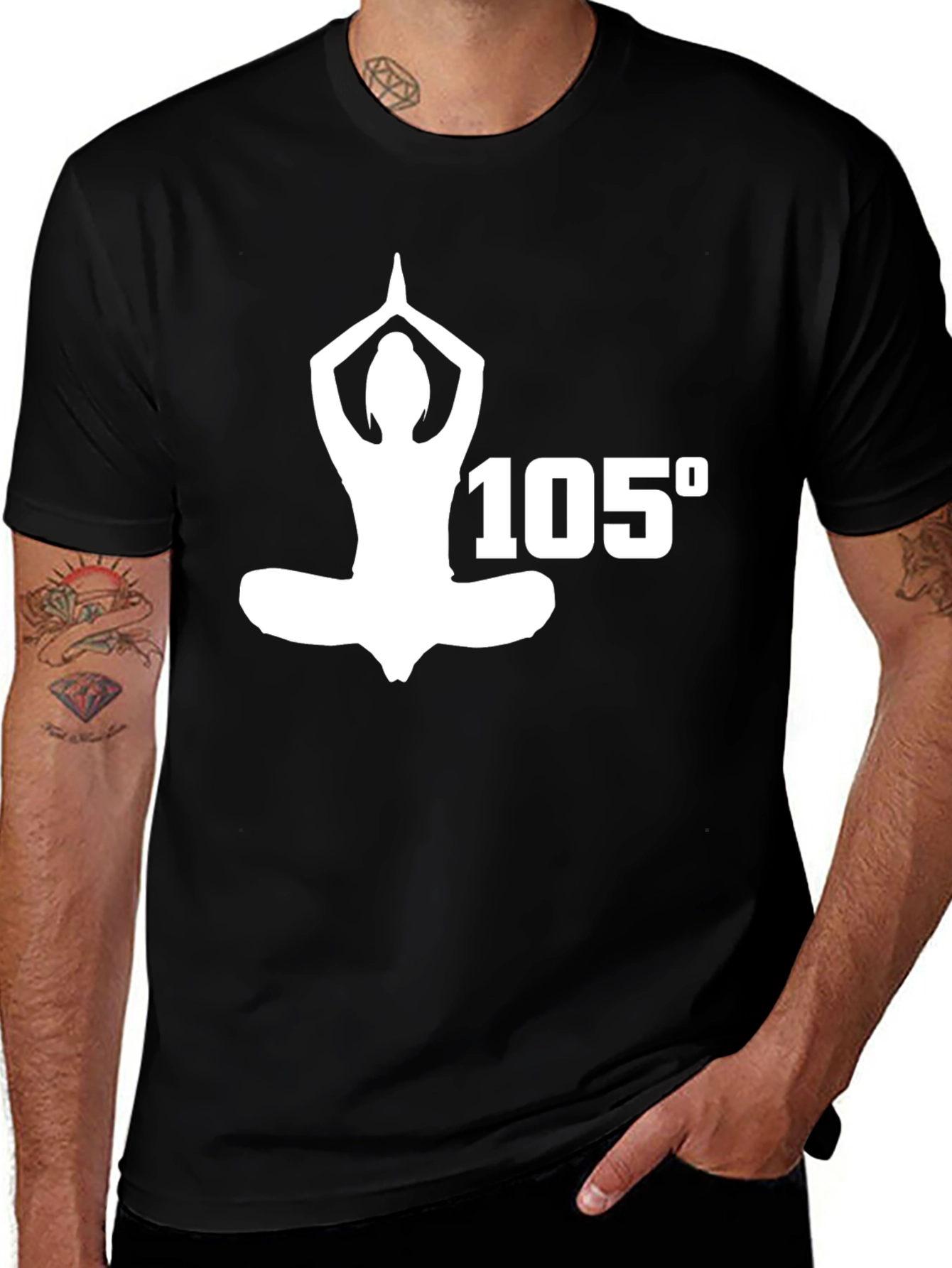 Hot Yoga T-Shirt - 105 Degrees