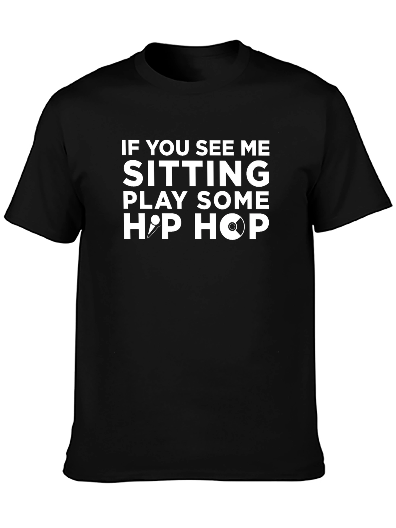 Hip Hop Music T-Shirt Funny Graphic Tee