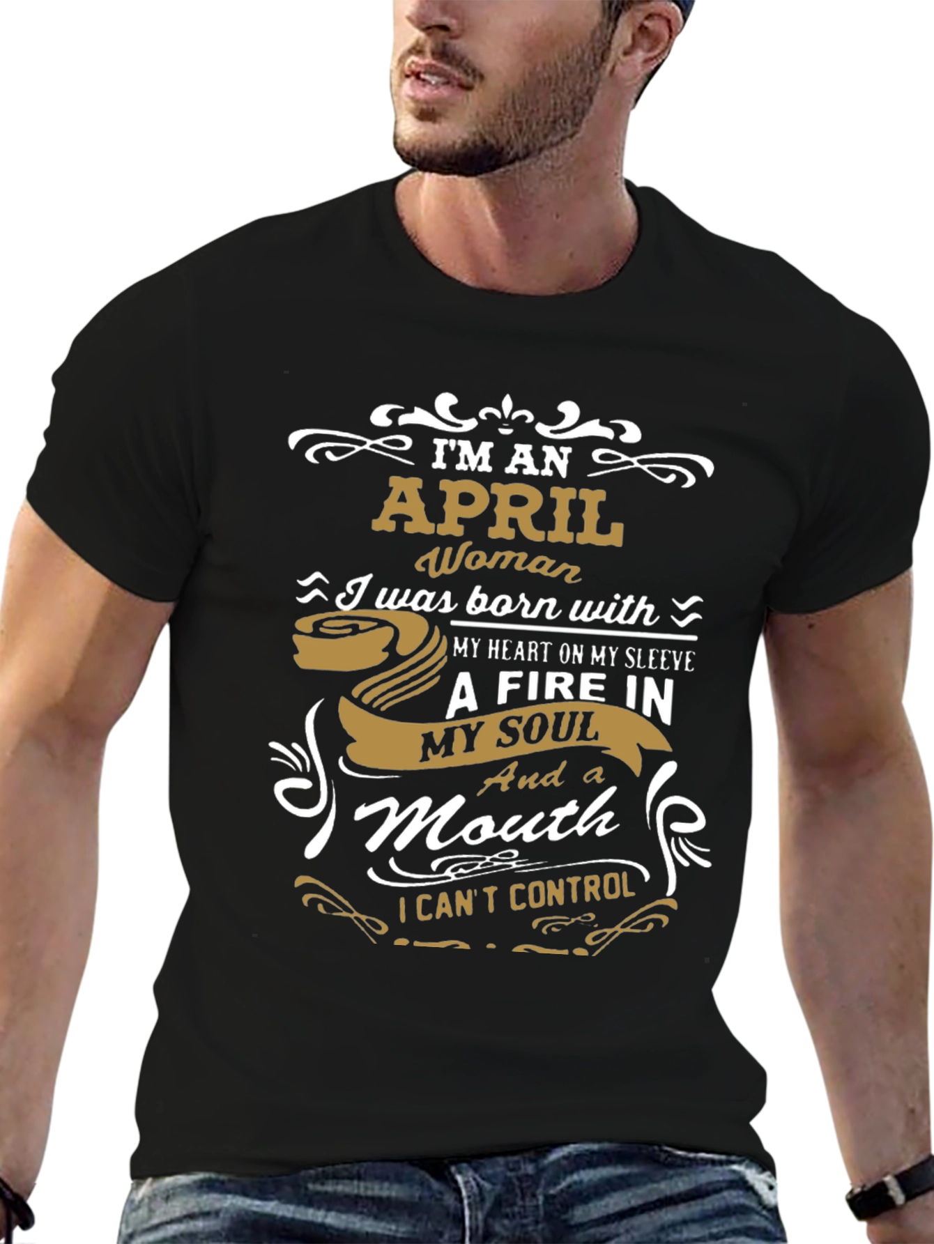 April Woman T-Shirt - Fire In My Soul