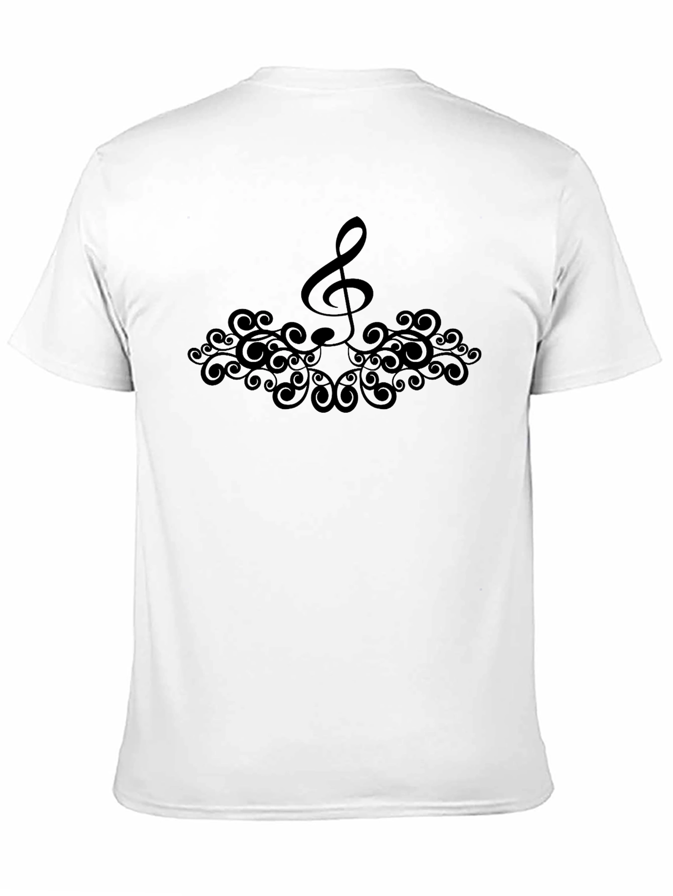 Music Note Treble Clef Graphic Tee