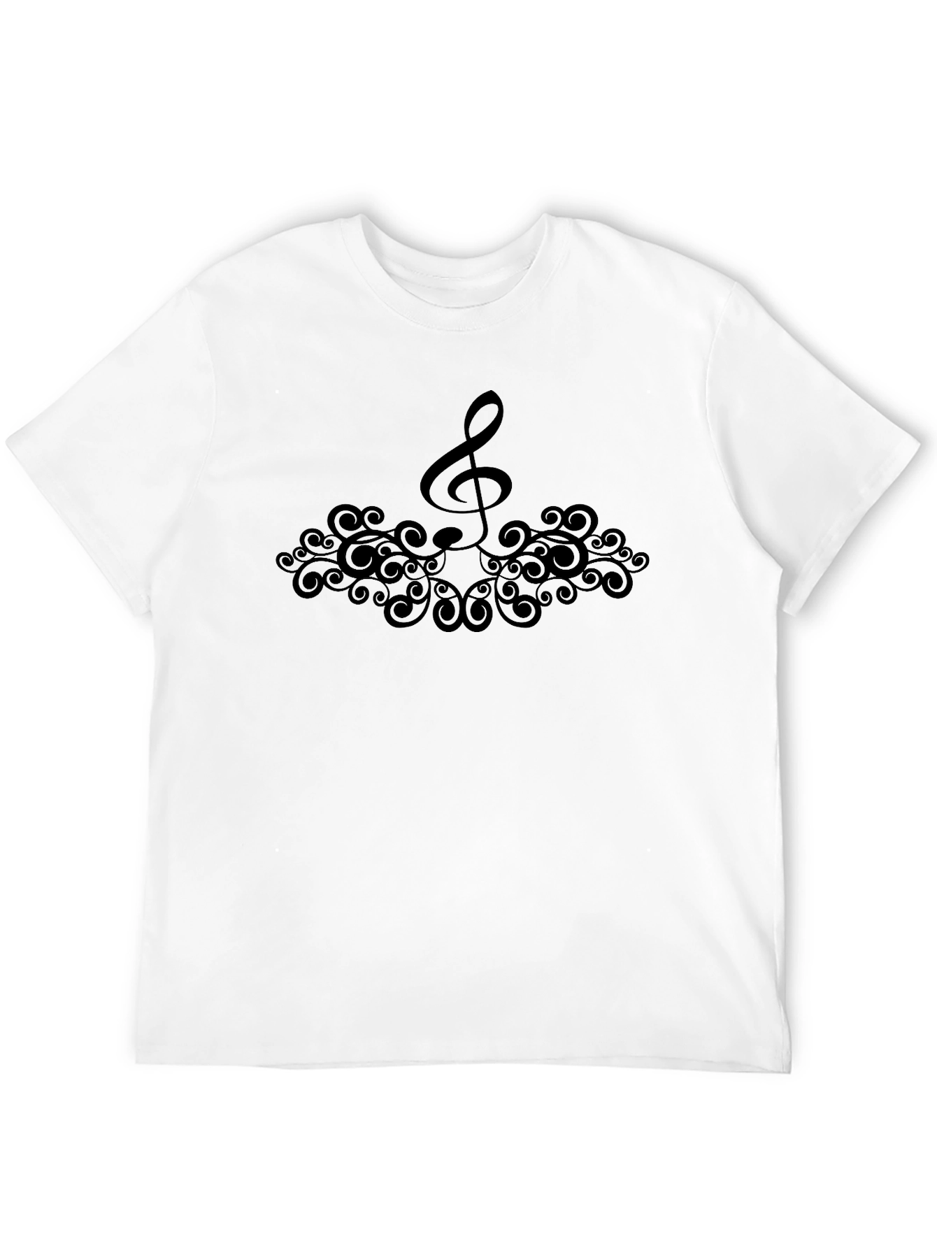Music Note Treble Clef Graphic Tee