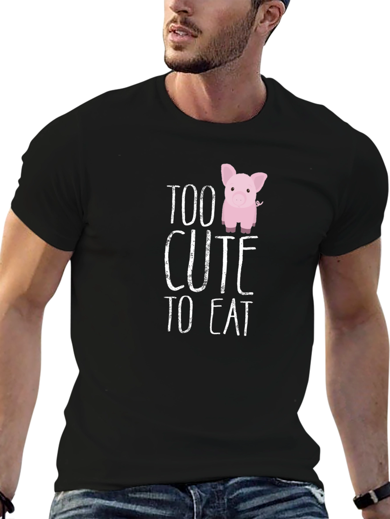 Too Cute to Eat Vegan T-Shirt