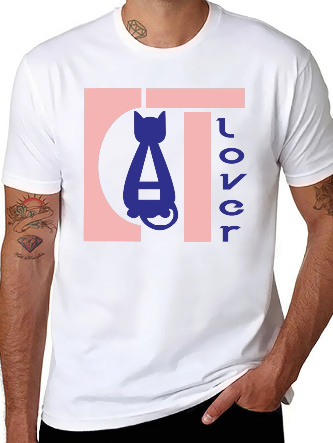 Cat Lover Graphic T-Shirt - Unique Design