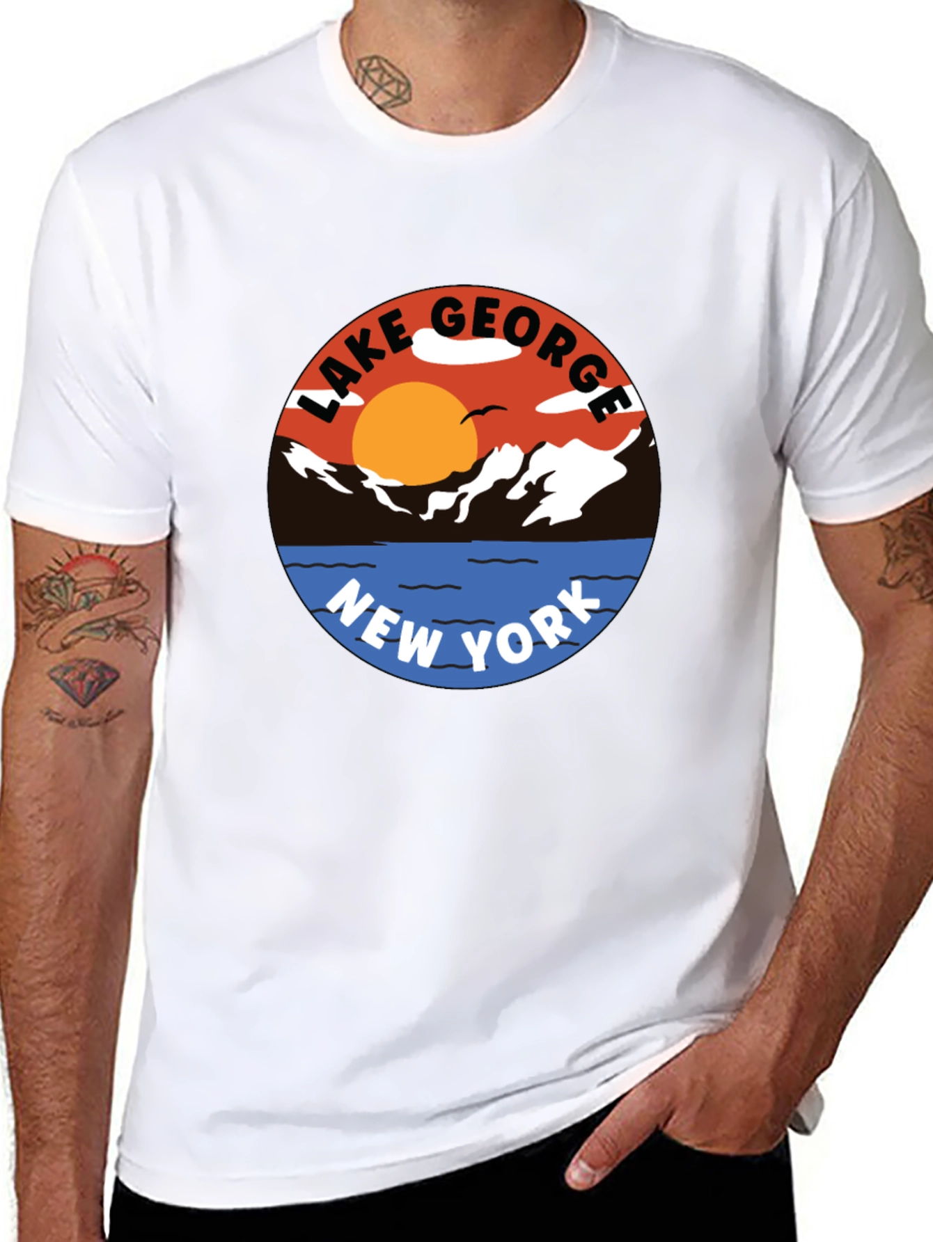 Lake George New York Graphic Tee
