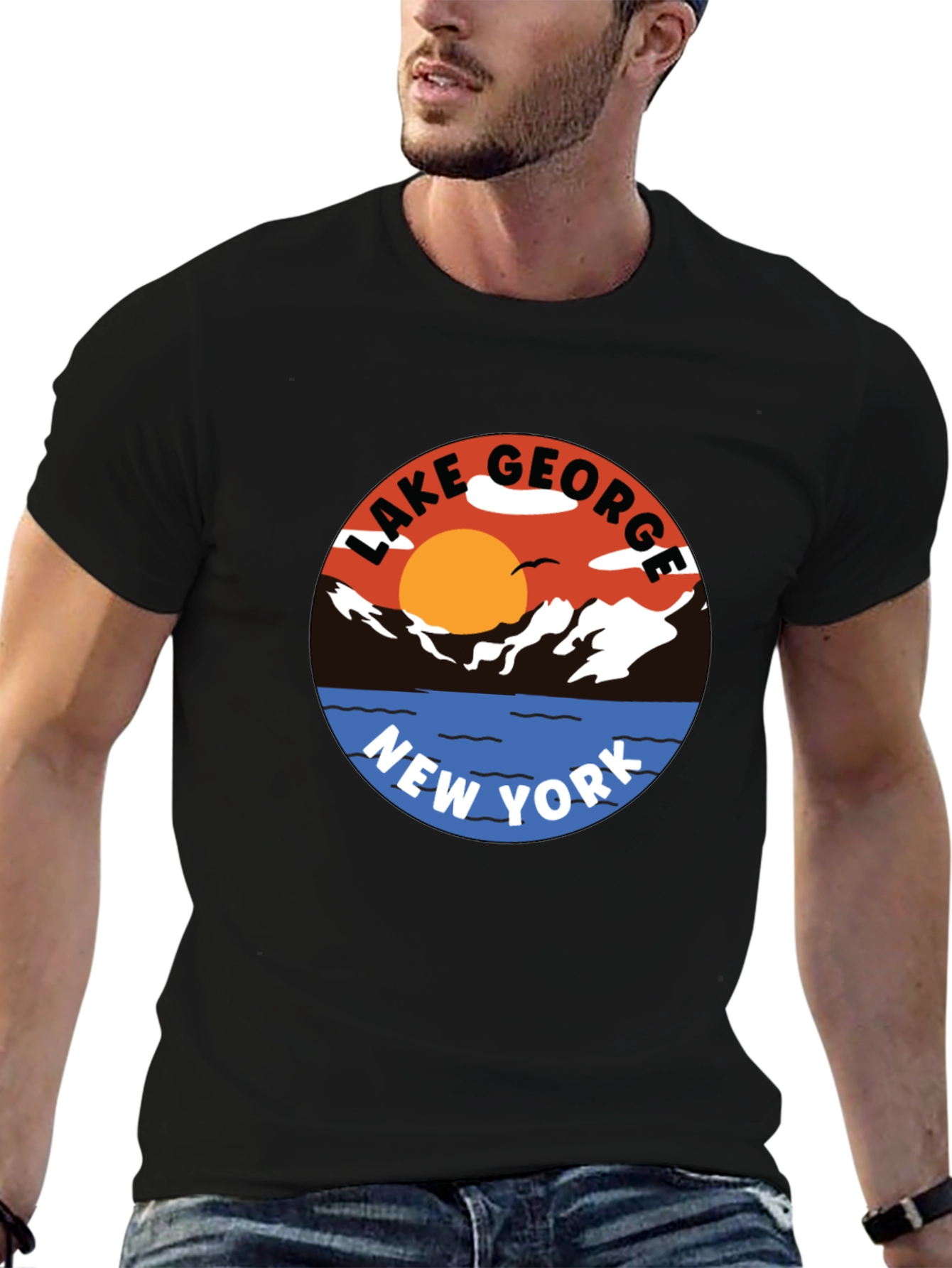 Lake George New York Graphic Tee