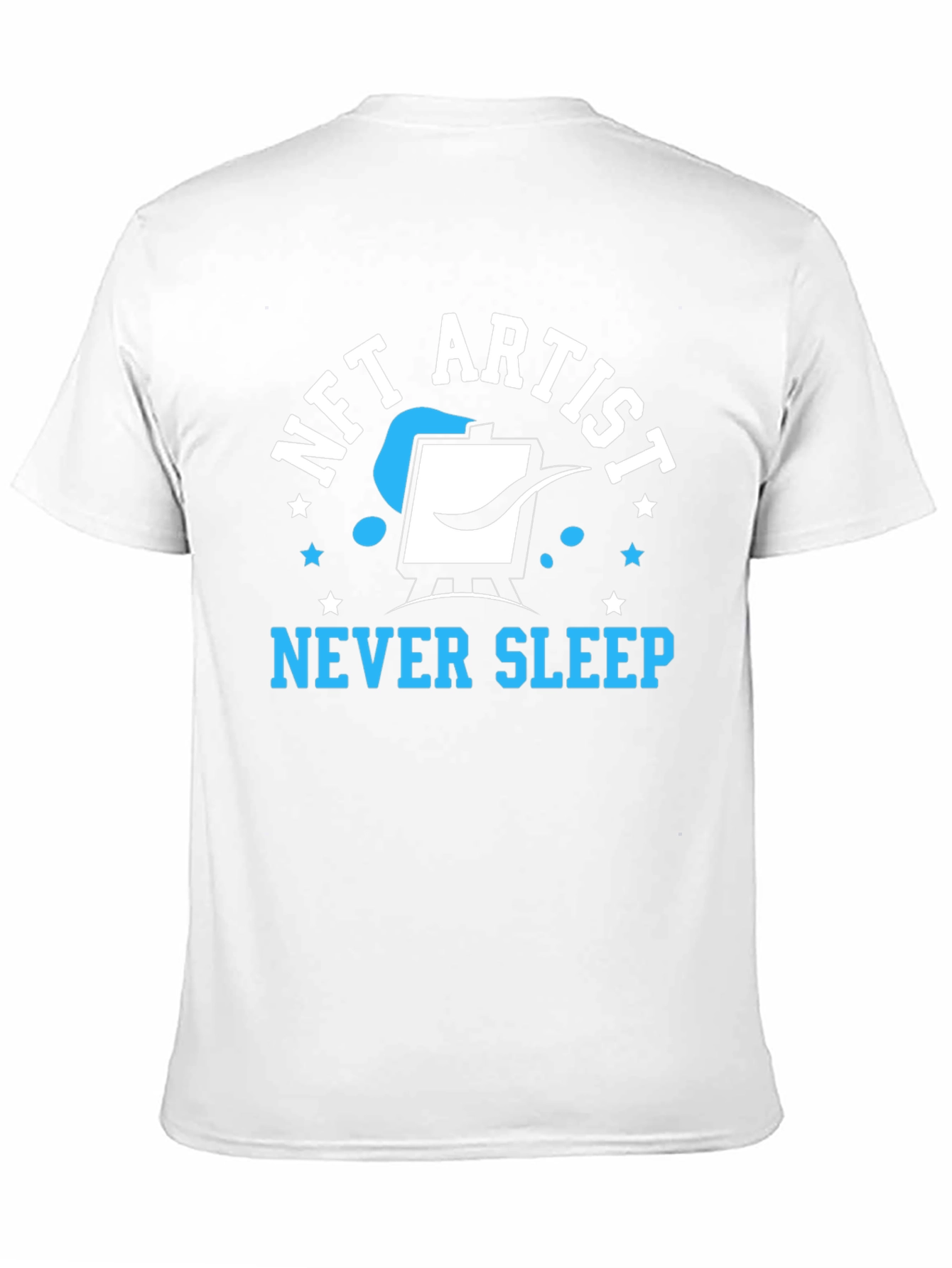 NFT Artist Never Sleep T-Shirt - Black