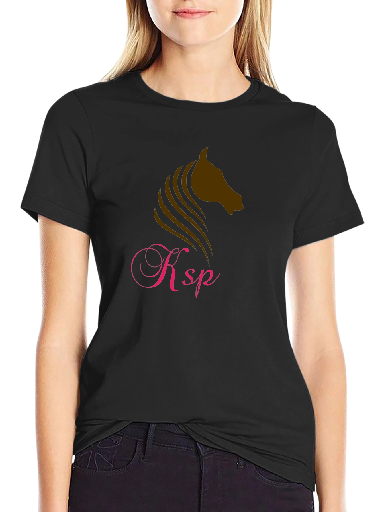 Horse Head Graphic Tee - Stylish Casual Wear