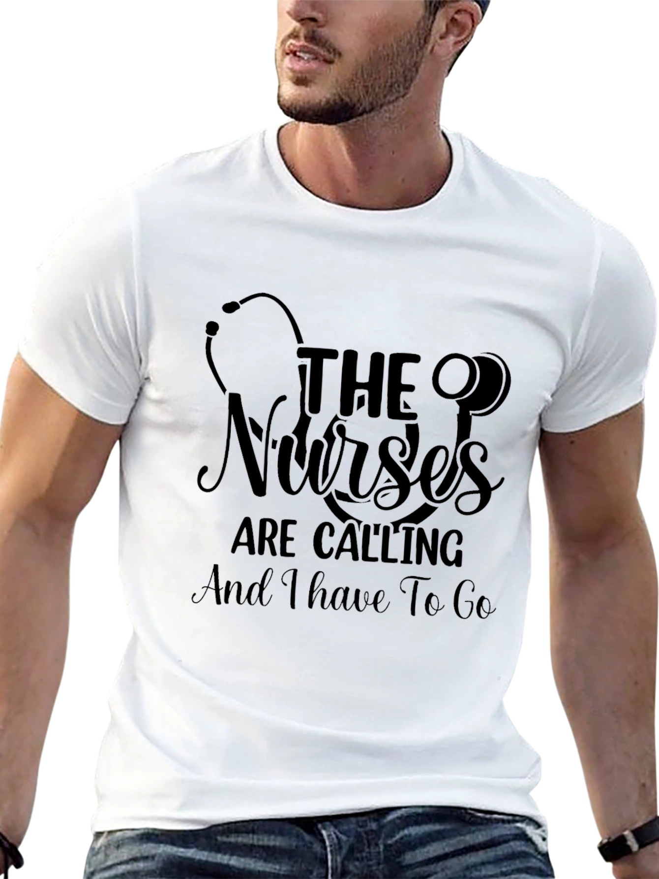 Nurses Are Calling Graphic T-Shirt