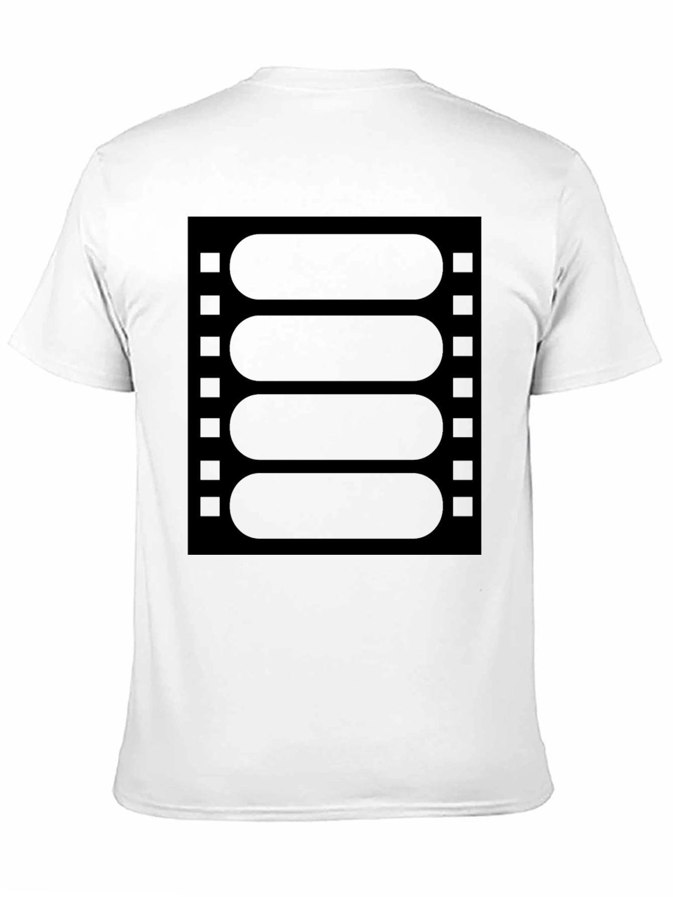 Retro Film Strip Graphic T-Shirt