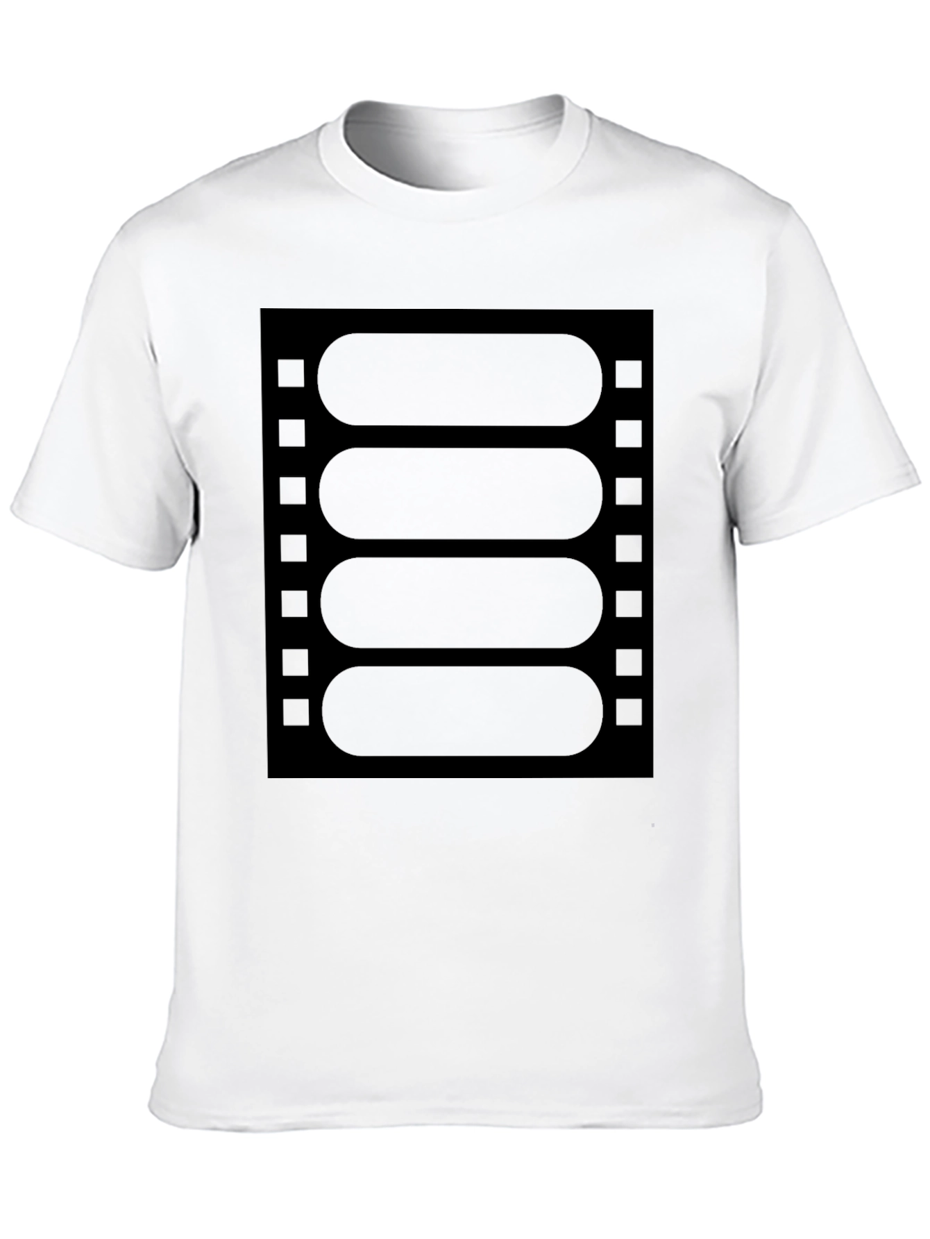 Retro Film Strip Graphic T-Shirt