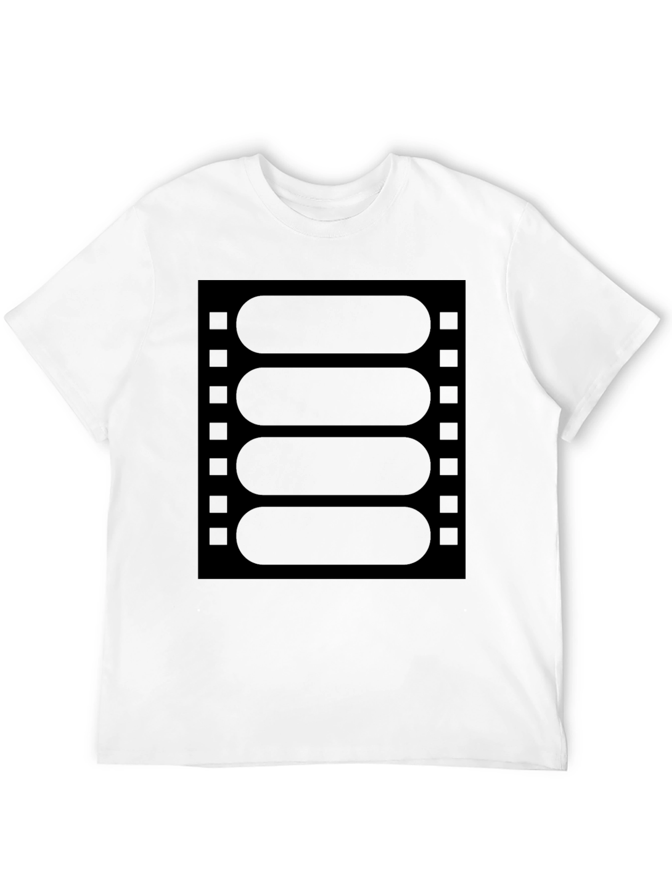 Retro Film Strip Graphic T-Shirt
