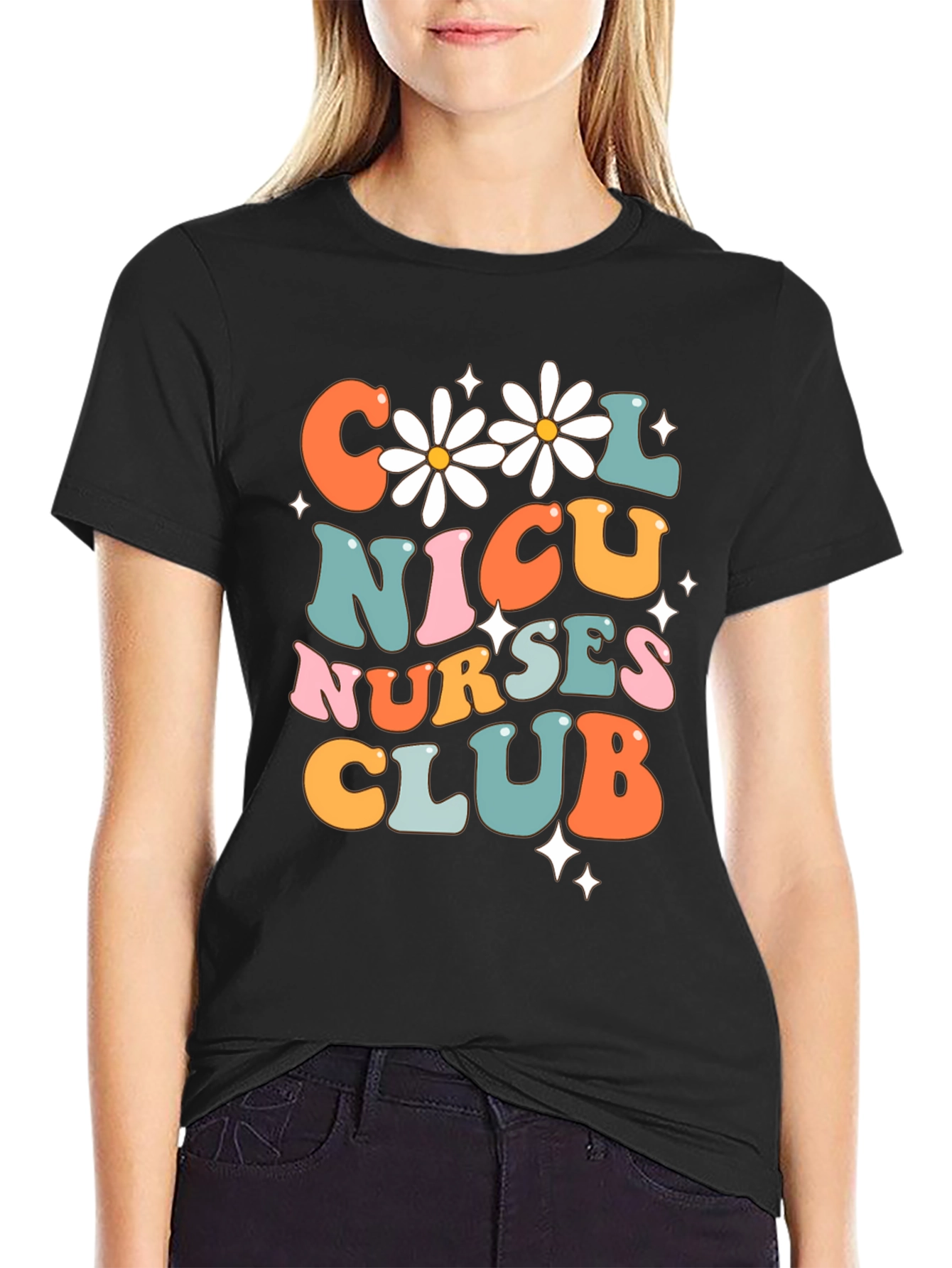 Cool NICU Nurses Club Graphic T-Shirt