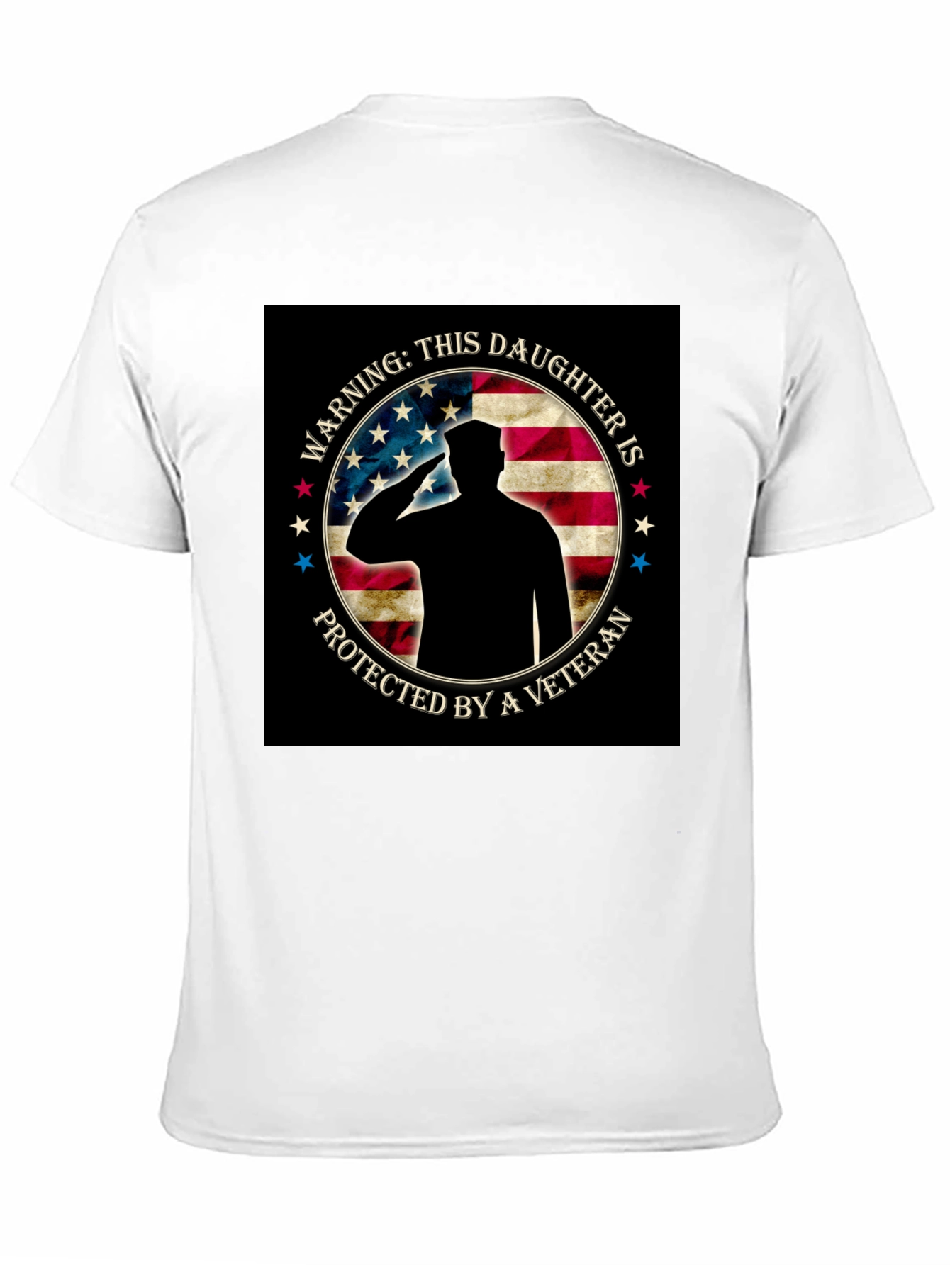 Veterans Daughter Protective Graphic T-Shirt