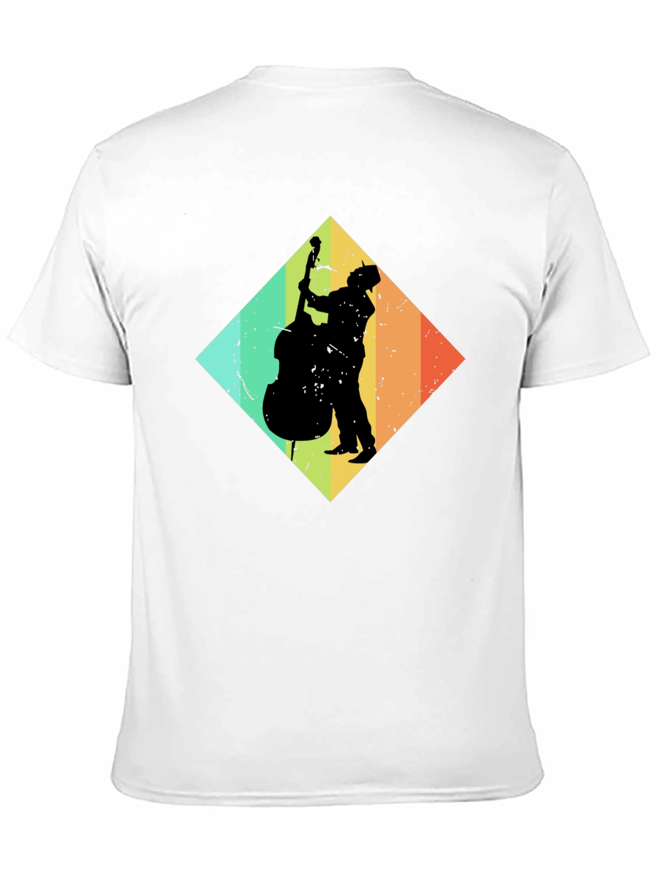 Retro Bass Player Graphic Tee
