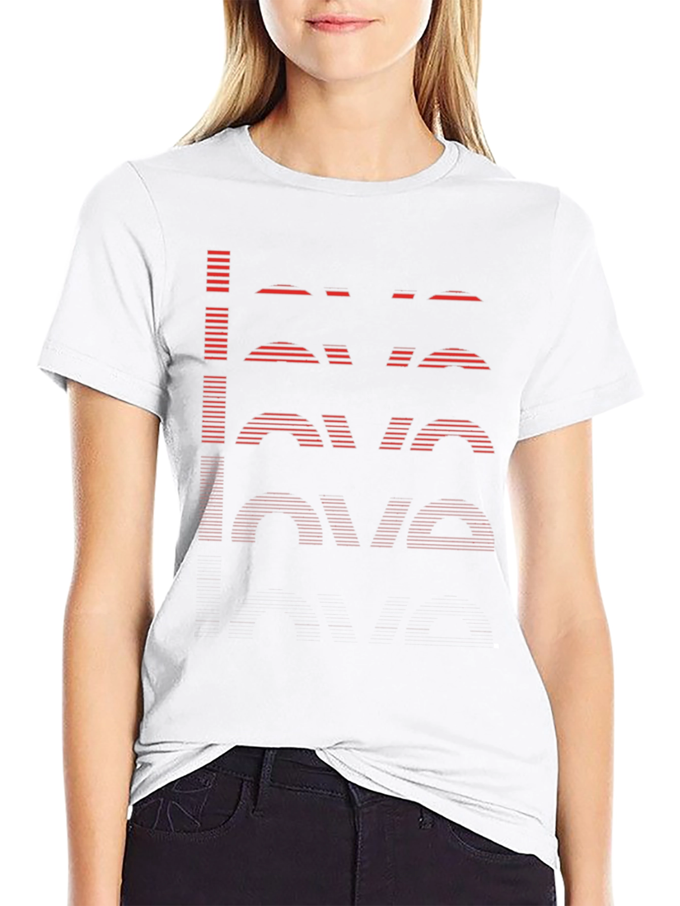 Retro LOVE Graphic Black T-Shirt