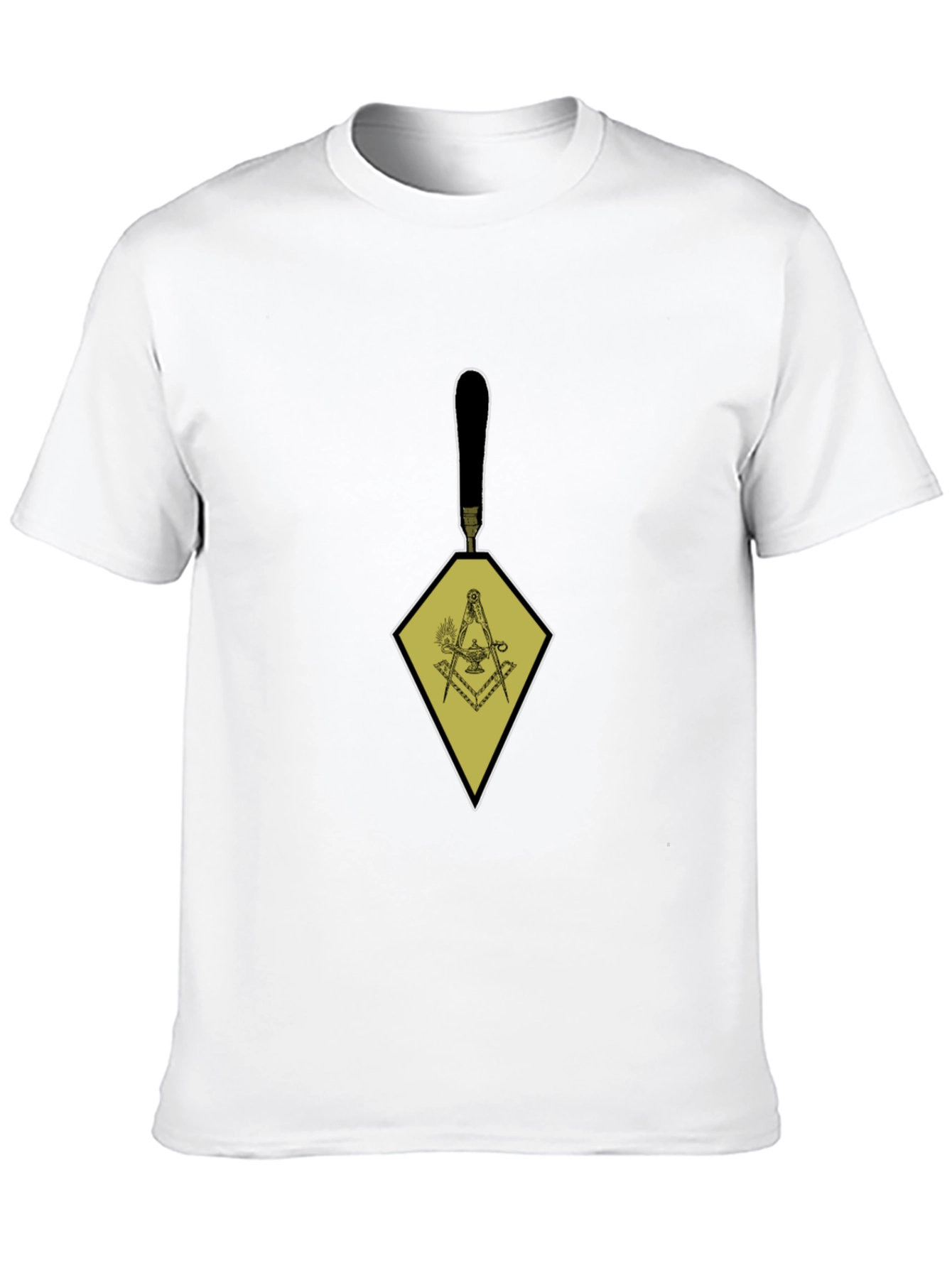Masonic Trowel Graphic Tee - Black