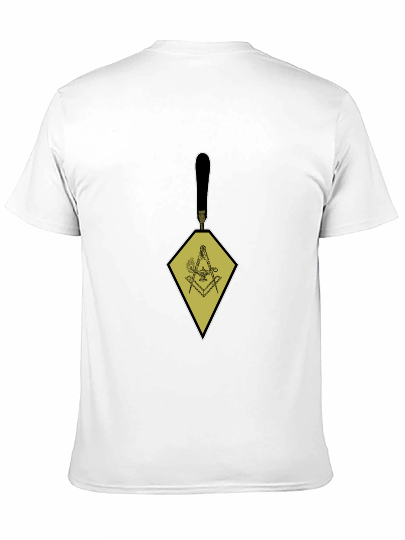 Masonic Trowel Graphic Tee - Black