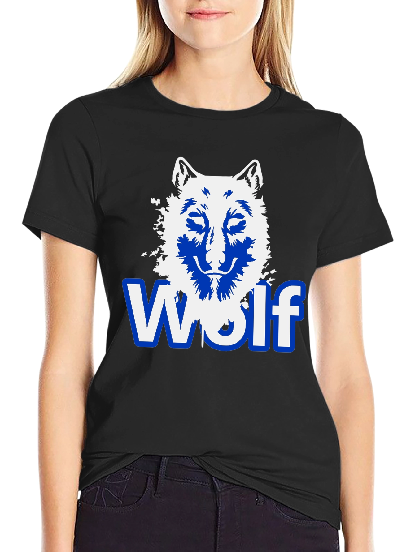 Wolf Graphic Tee - Cool Animal Design T-Shirt